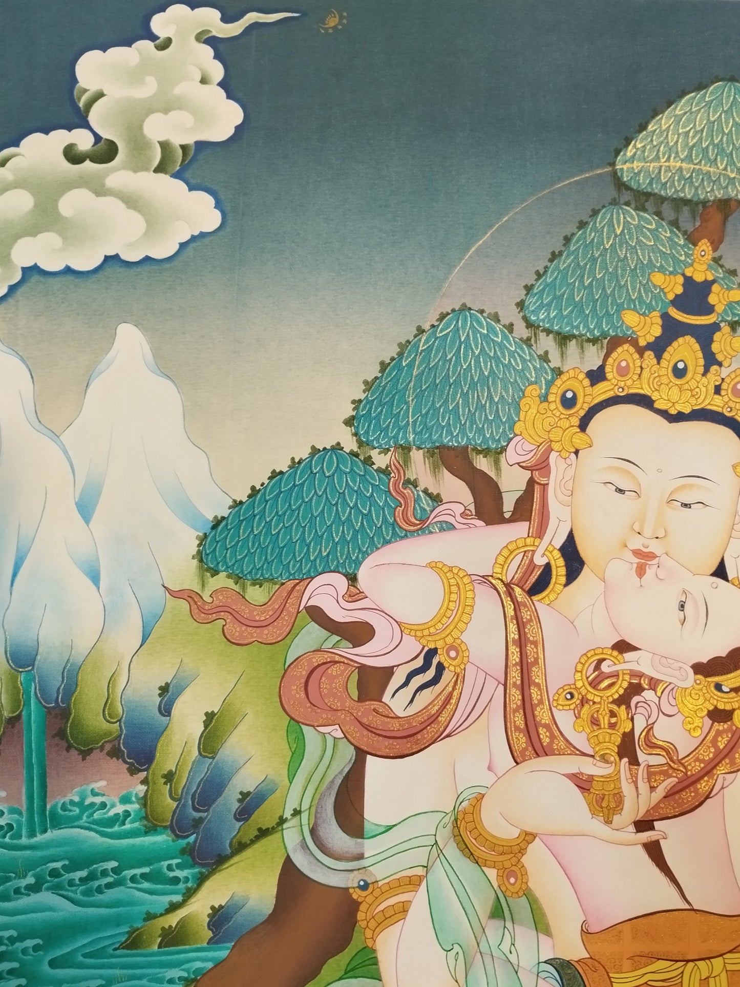 金刚萨垛 70x50cm
