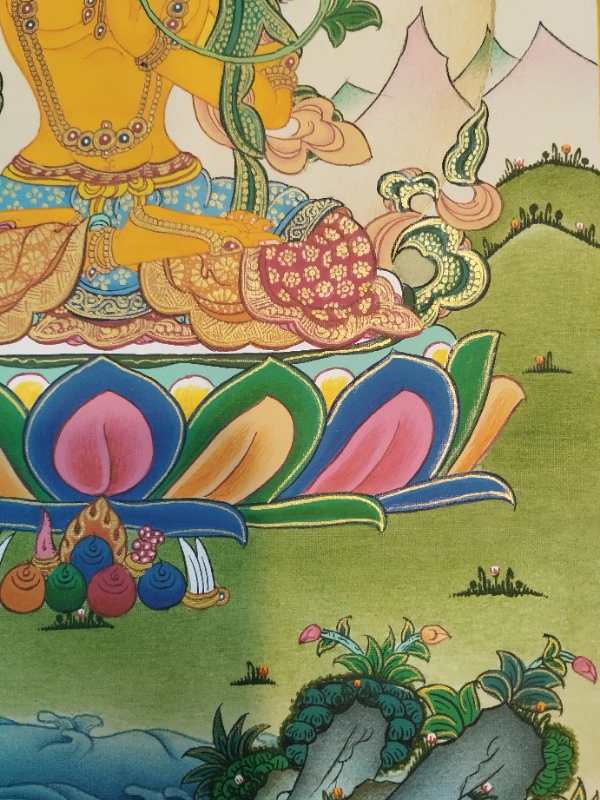 文殊菩萨 30x25cm