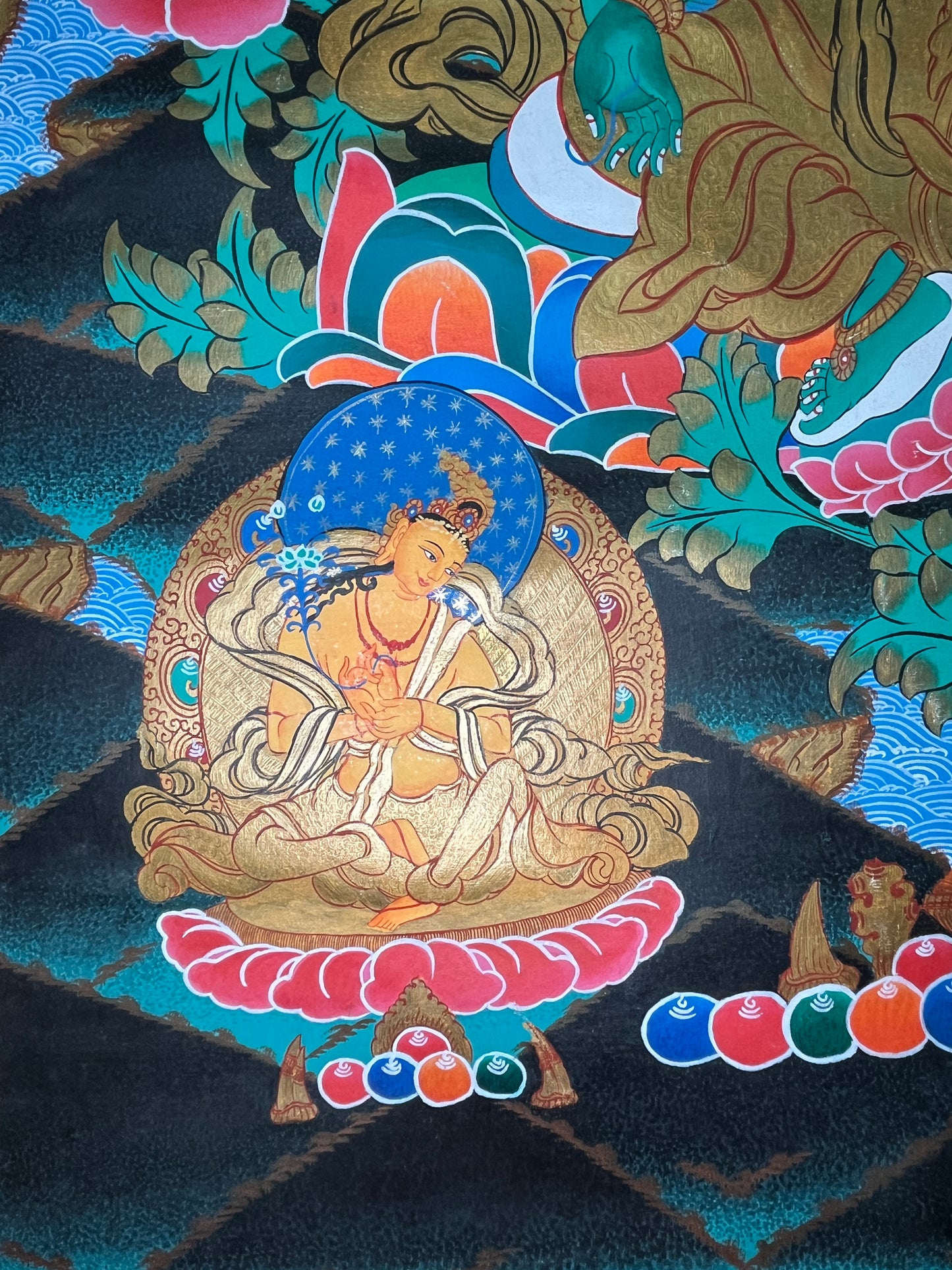 绿度母 85x60cm