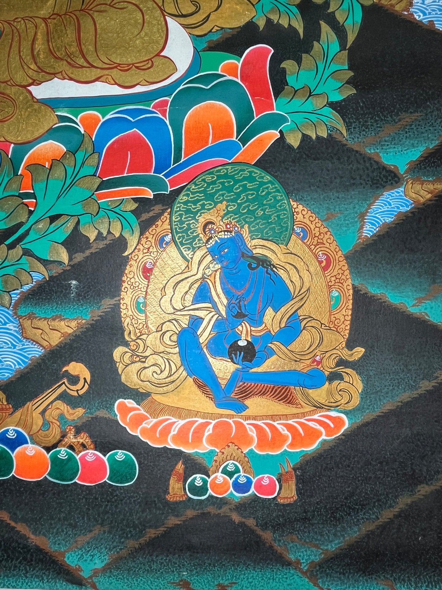 绿度母 85x60cm