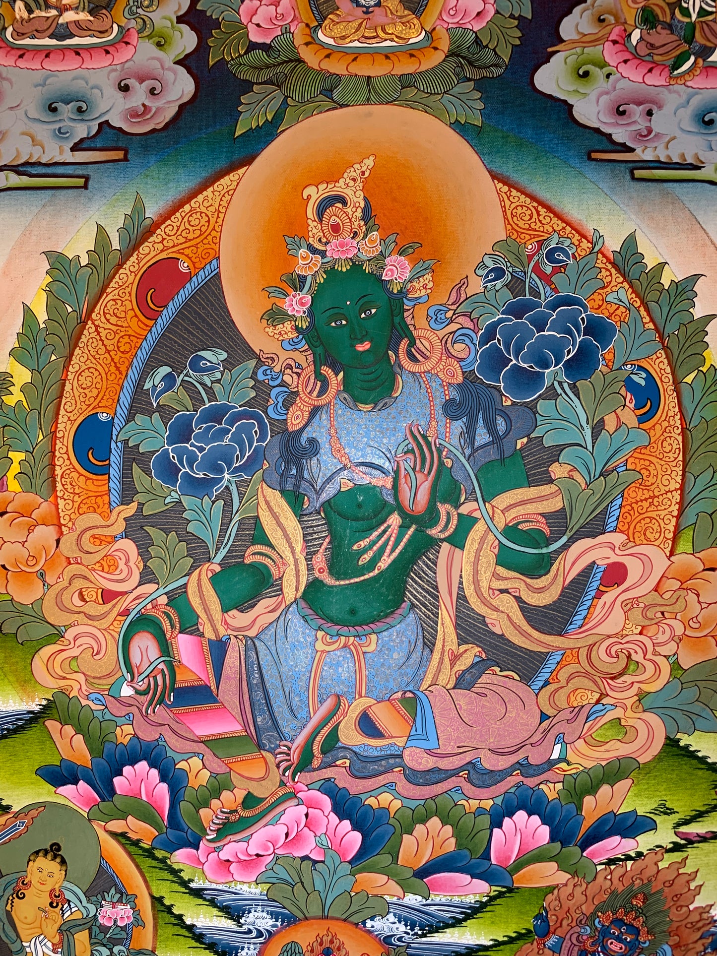 绿度母 45x30cm