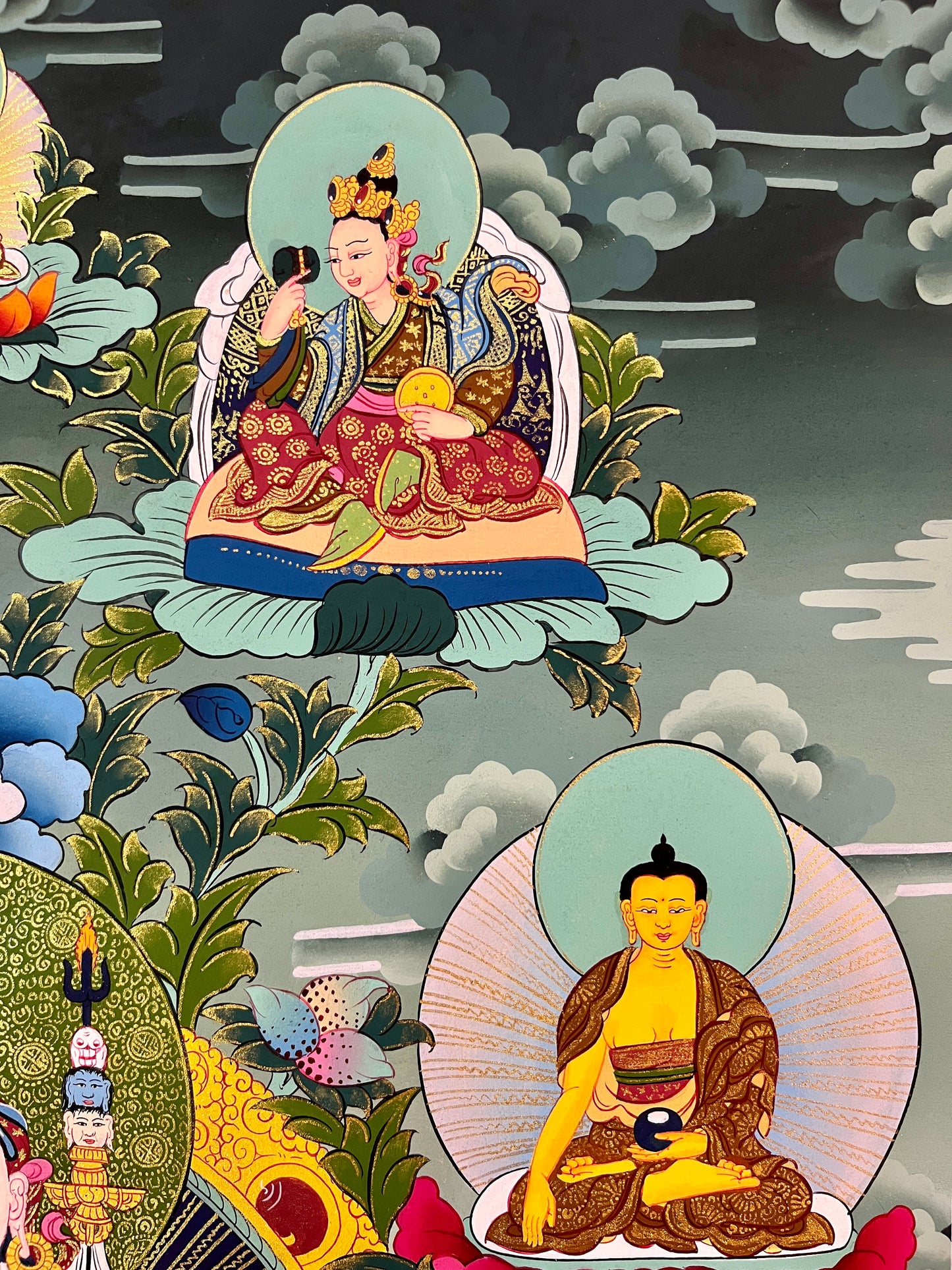 莲花生大师 75x50cm
