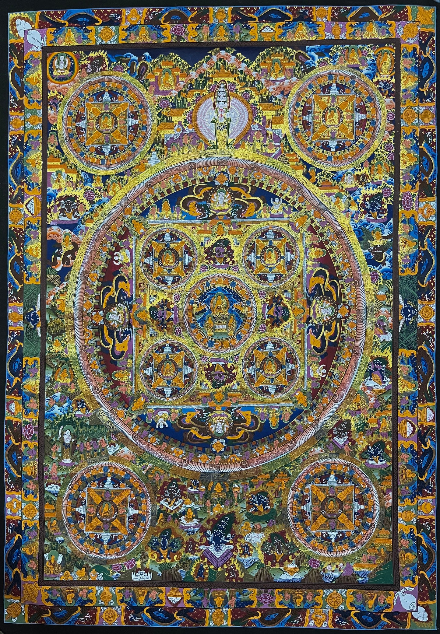 释迦牟尼佛 110x75cm