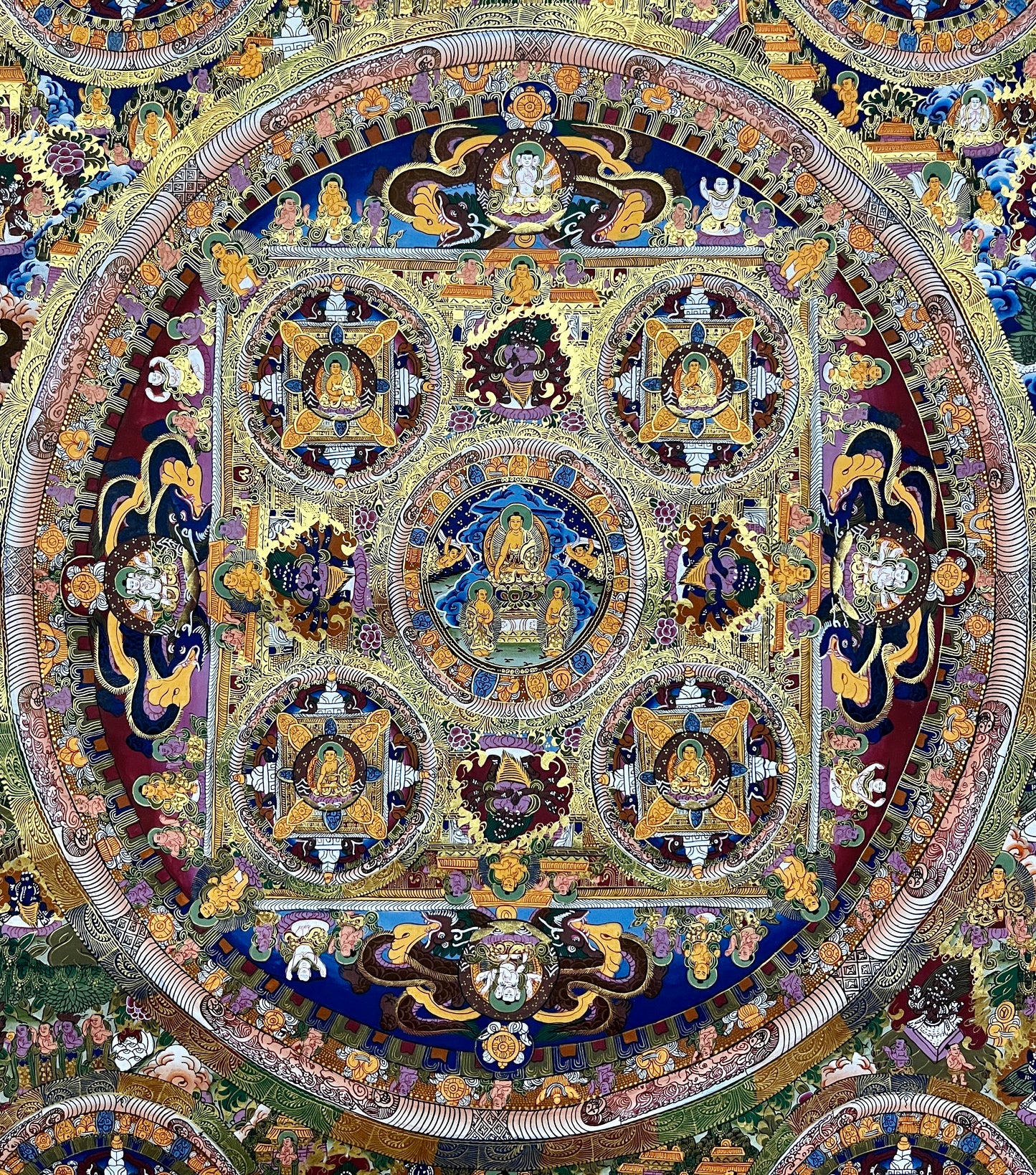 释迦牟尼佛 110x75cm