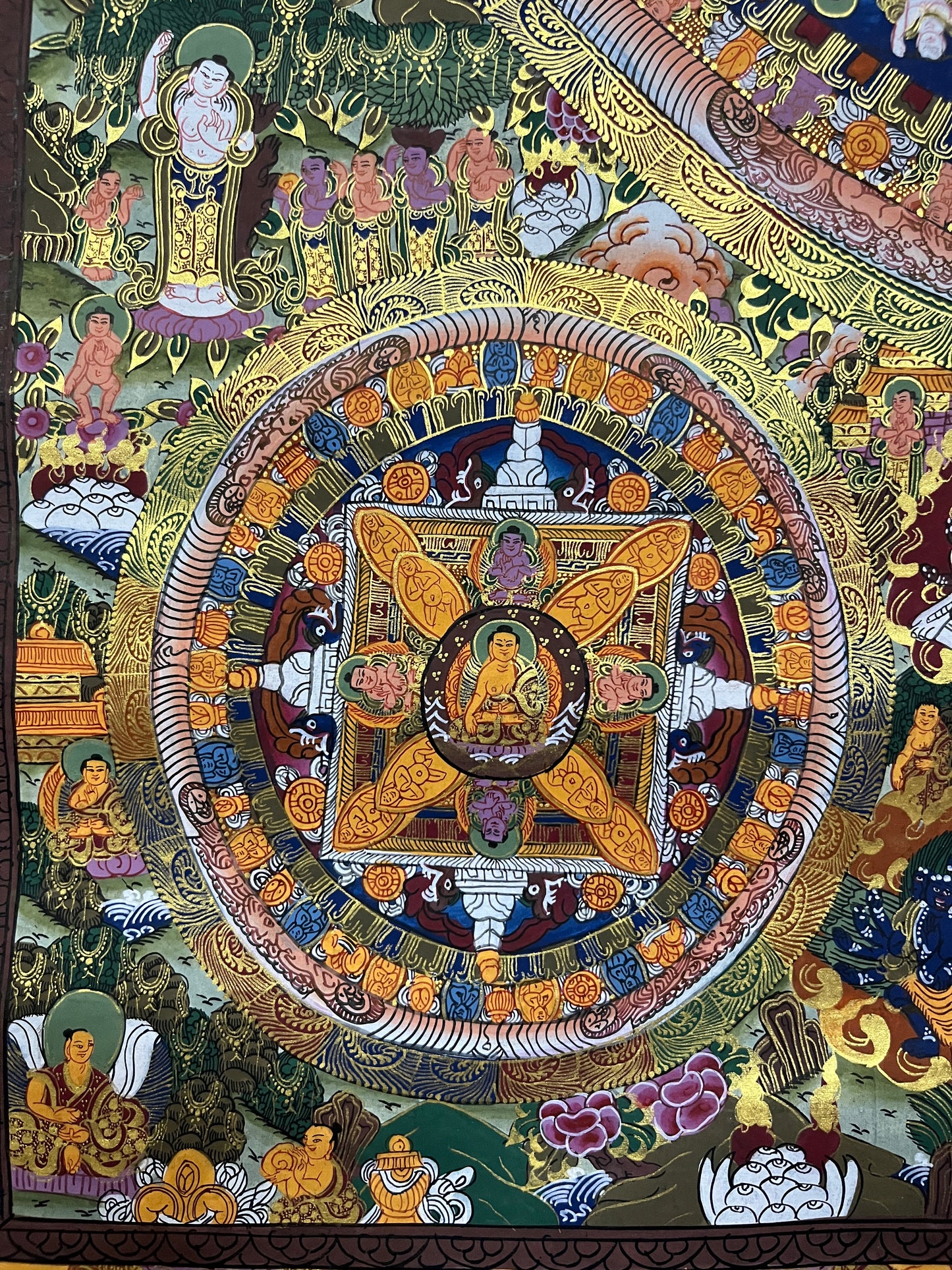 释迦牟尼佛 110x75cm