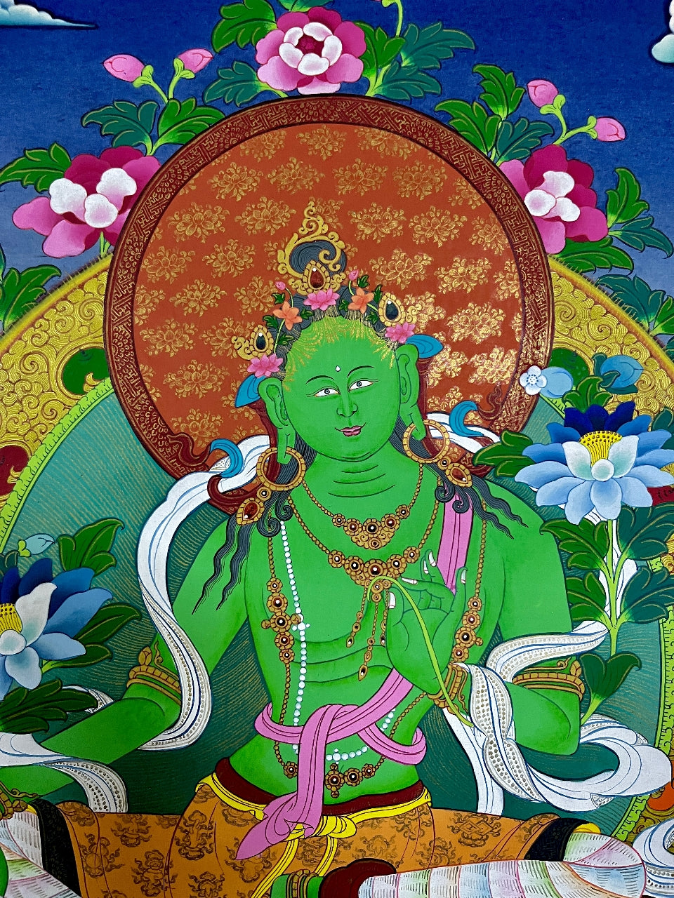 绿度母 60x45cm