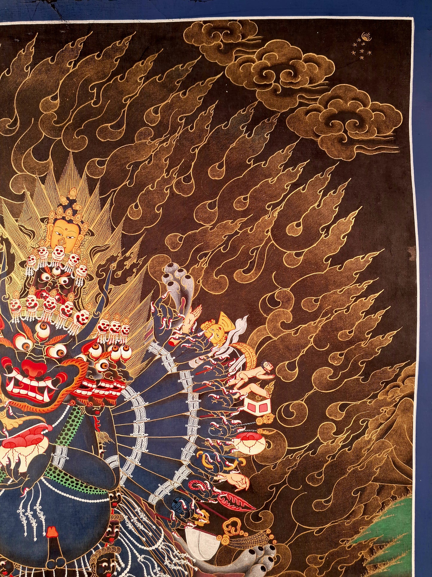 大威德金刚 60x35cm