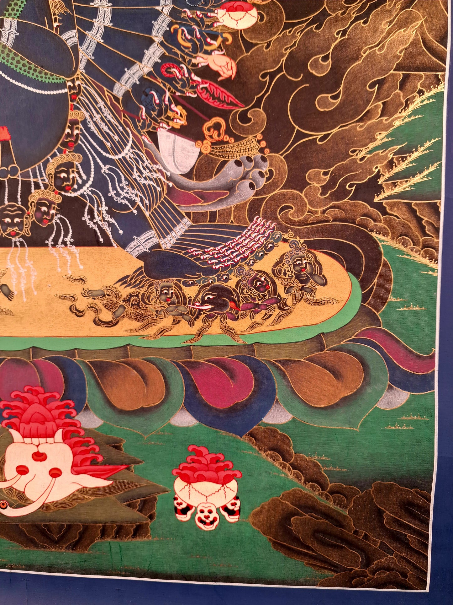 大威德金刚 60x35cm
