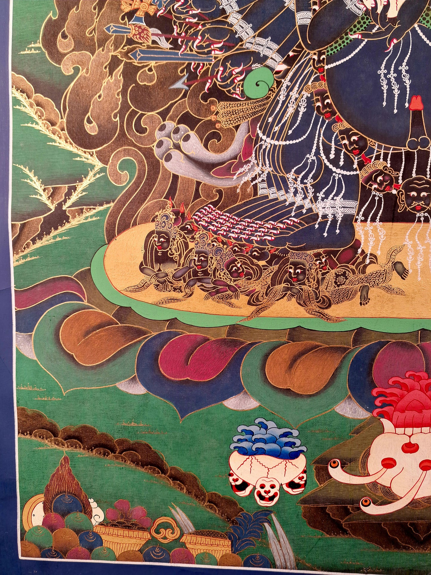大威德金刚 60x35cm