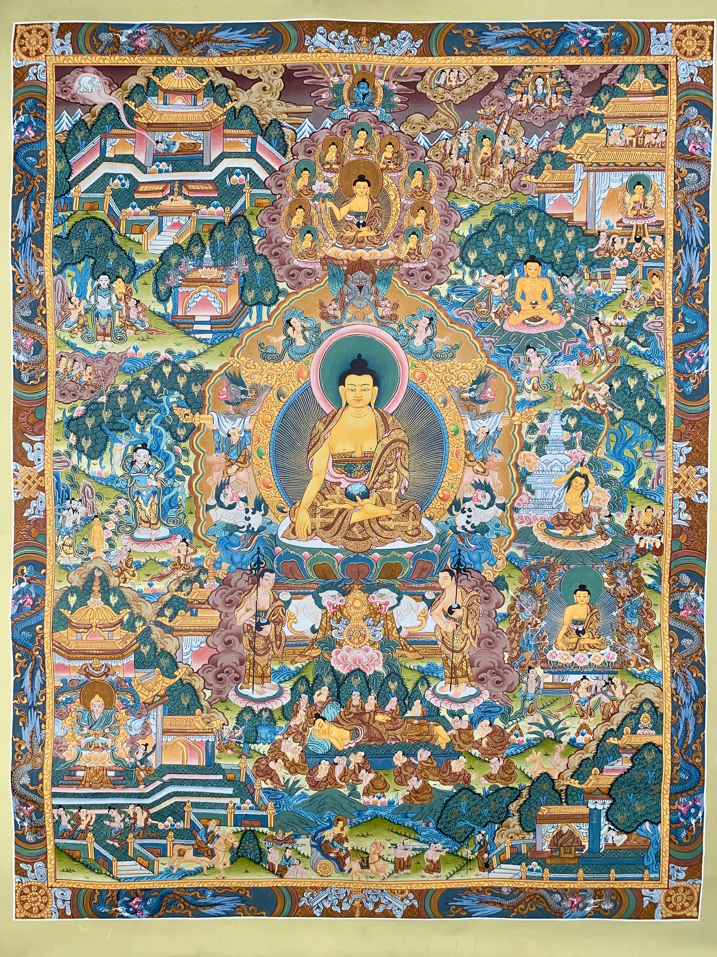 释迦牟尼佛 75x60cm