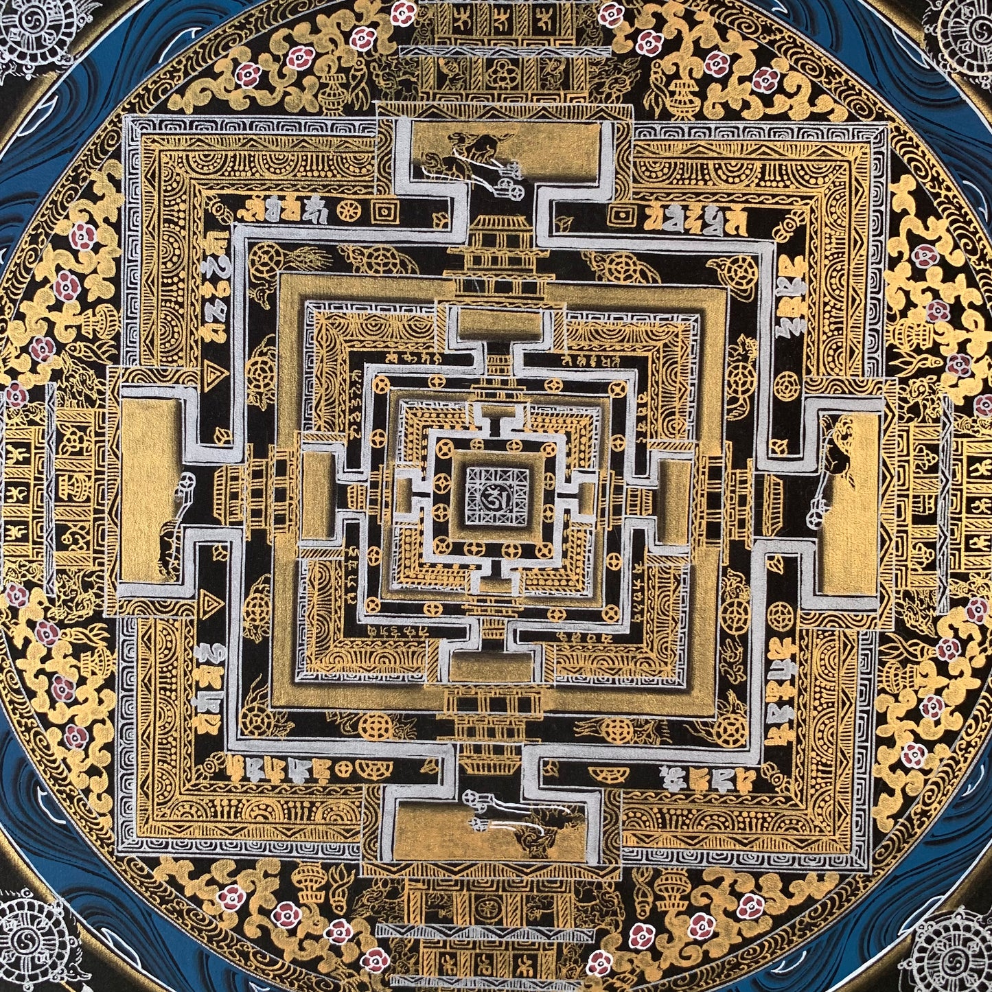 时轮金刚坛城 50x50cm