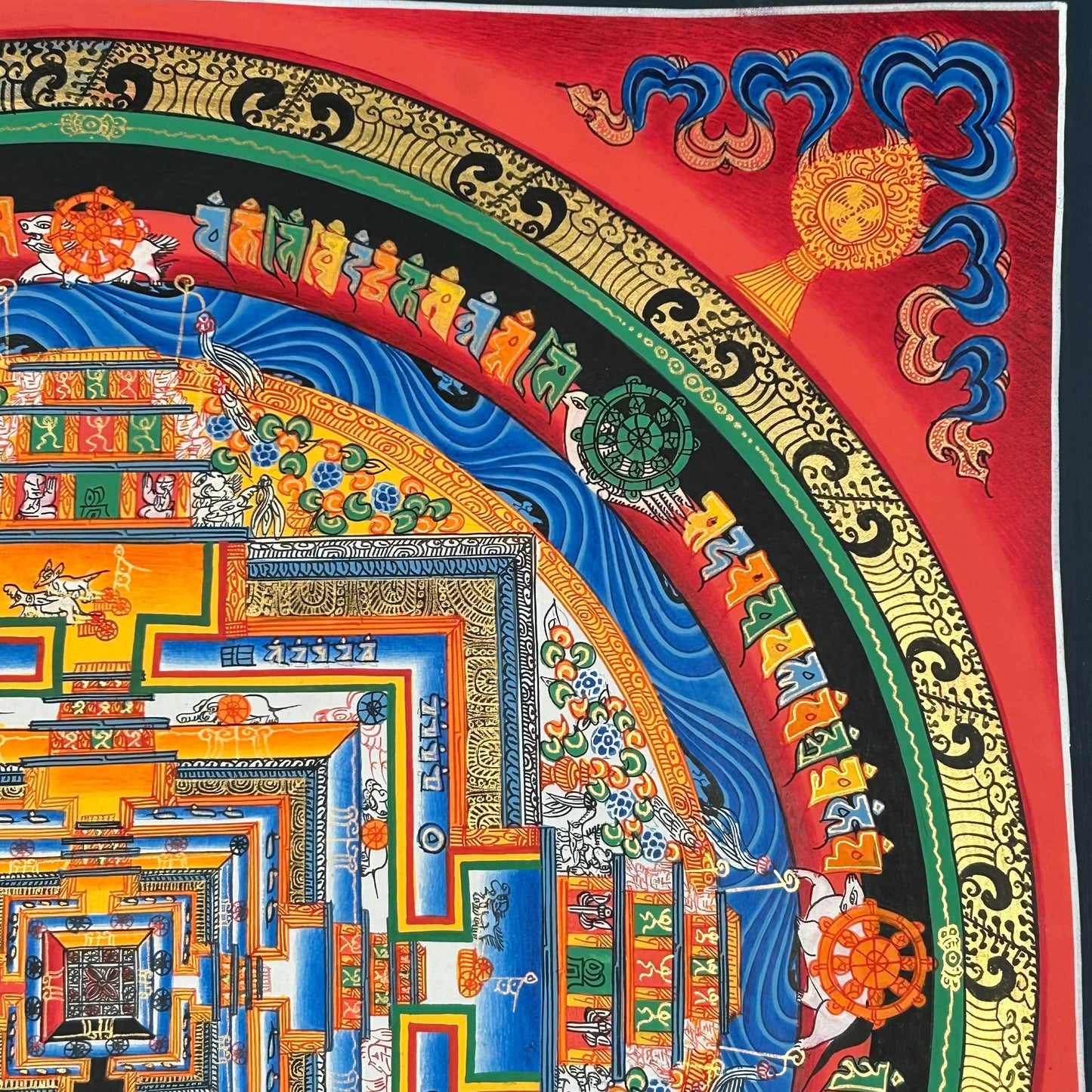 时轮金刚坛城 50x50cm