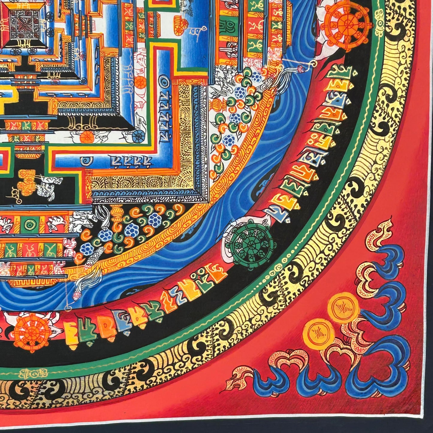 时轮金刚坛城 50x50cm