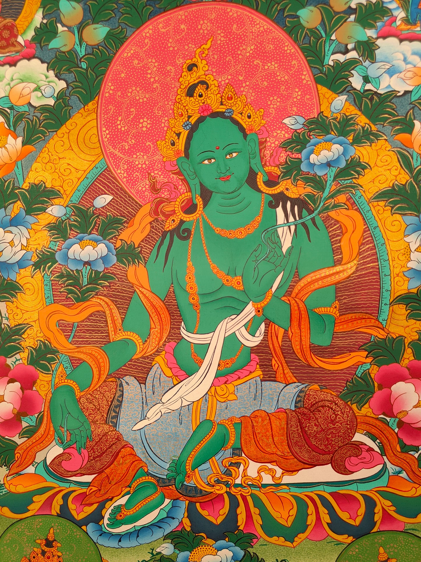 绿度母 60x45cm