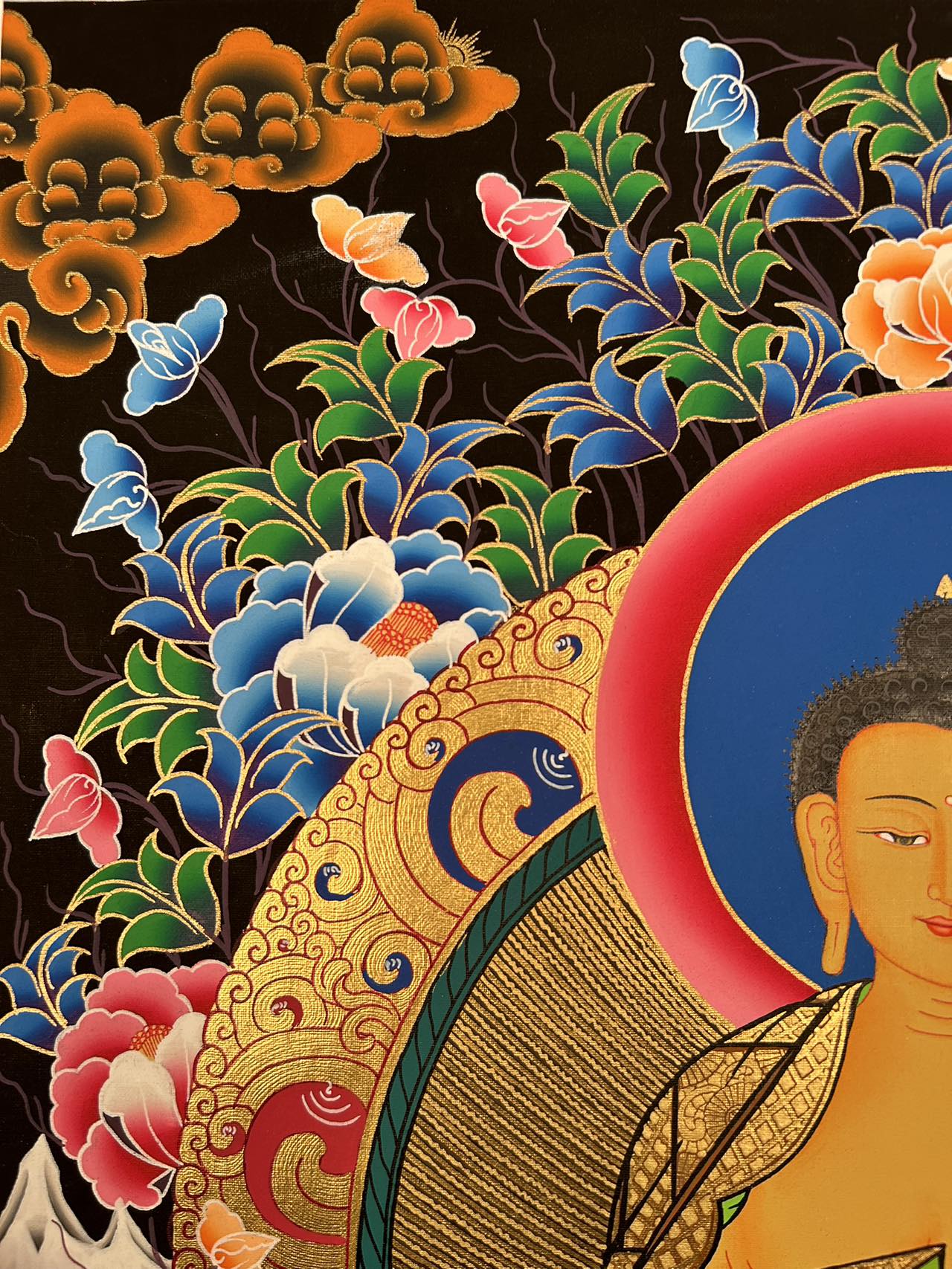 释迦牟尼佛 55x40cm