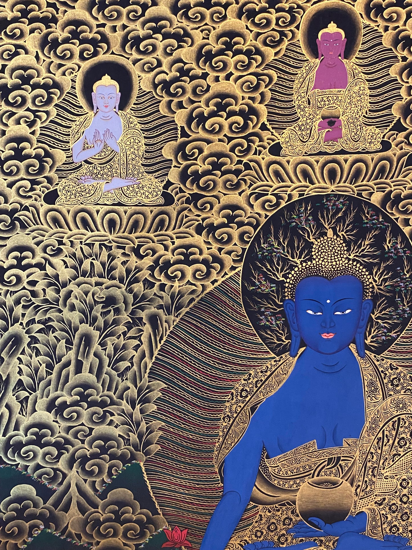 药师佛 95x70cm