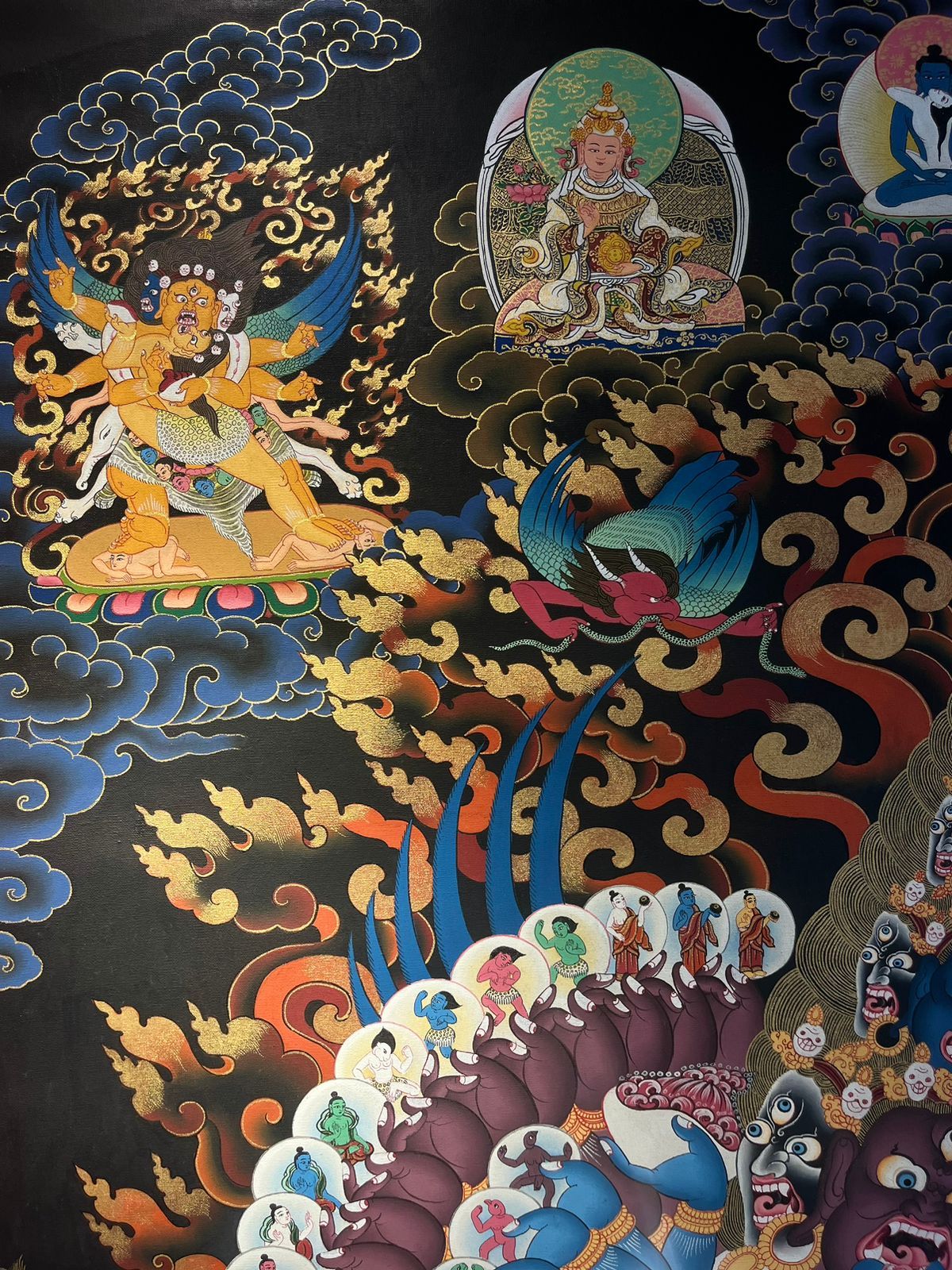 惹乎拉不供护法 100x65cm