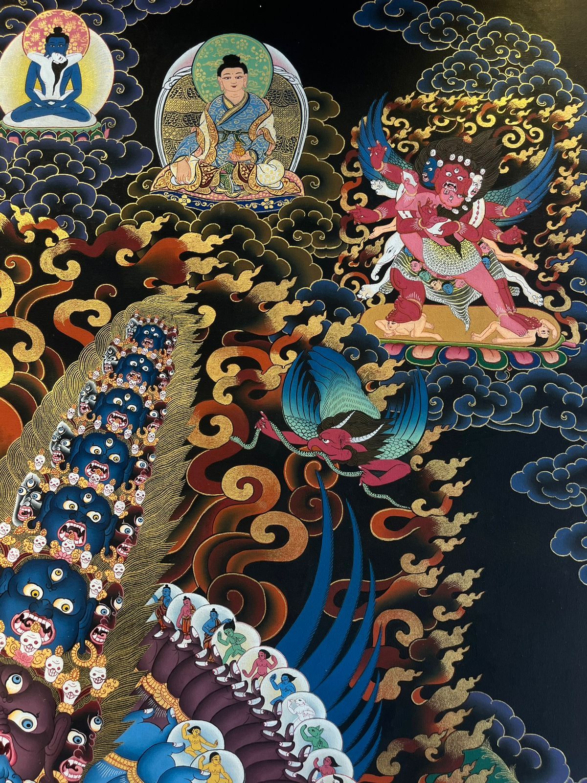 惹乎拉不供护法 100x65cm