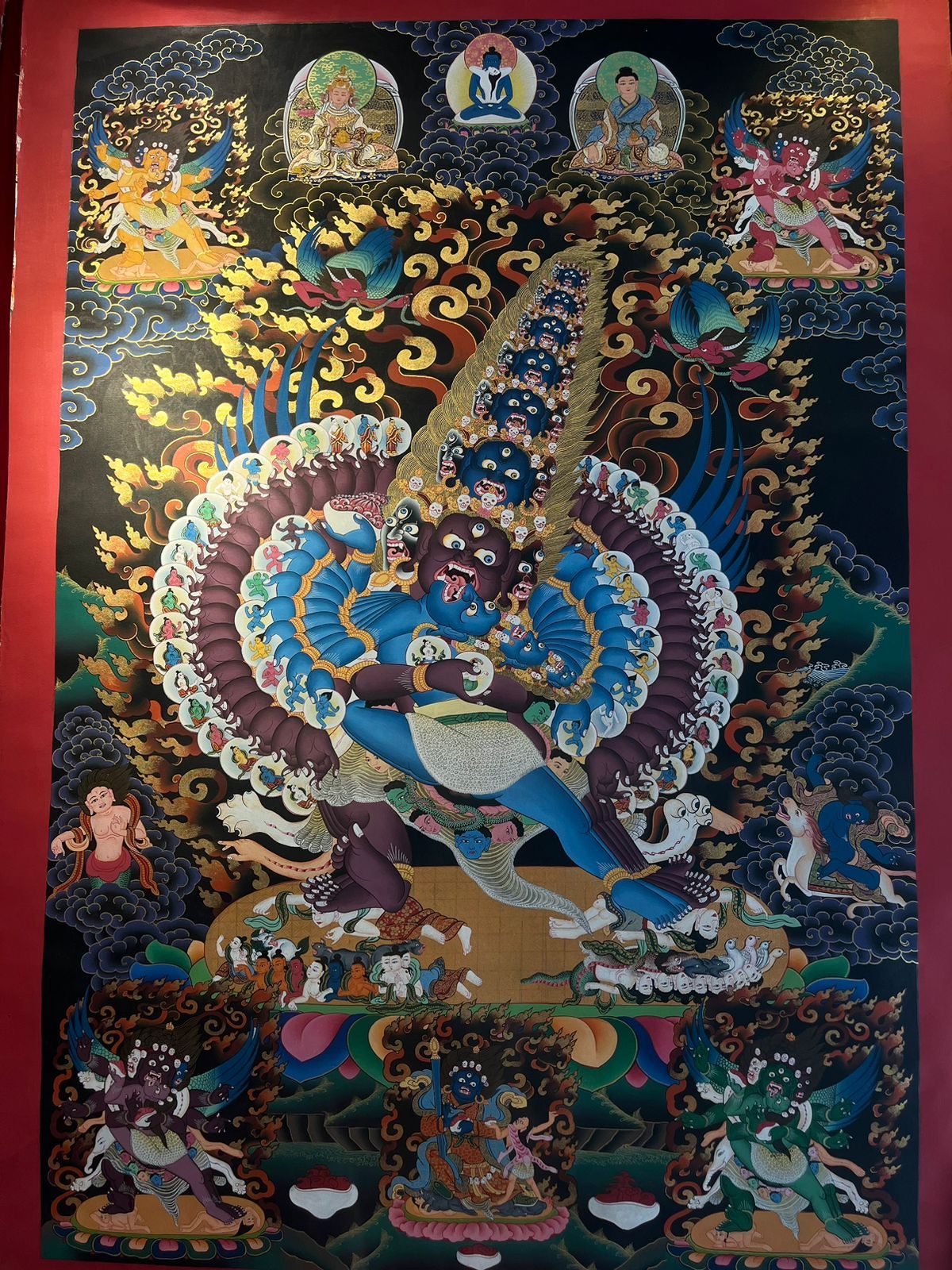 惹乎拉不供护法 100x65cm