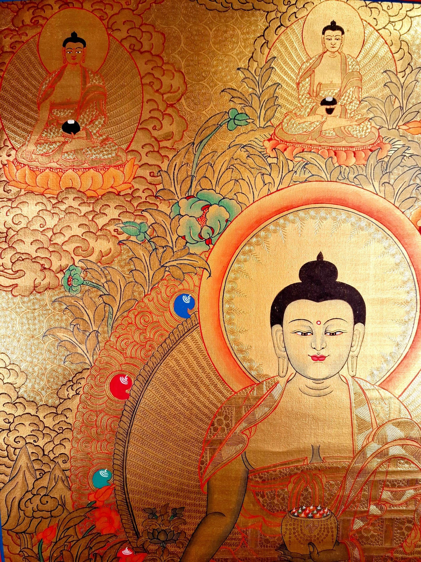 药师佛 75x50cm