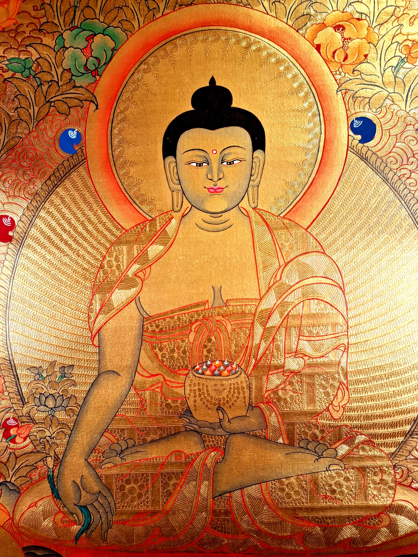 药师佛 75x50cm