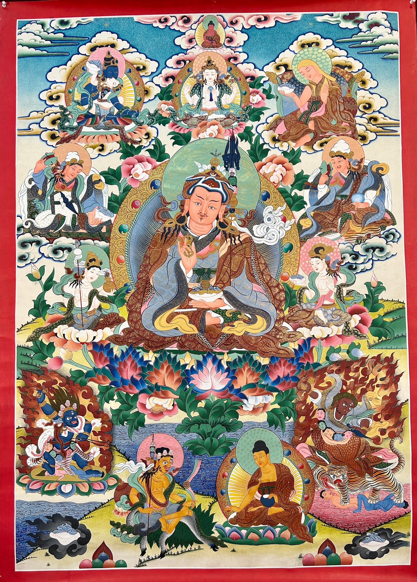 莲花生大师 120x85cm