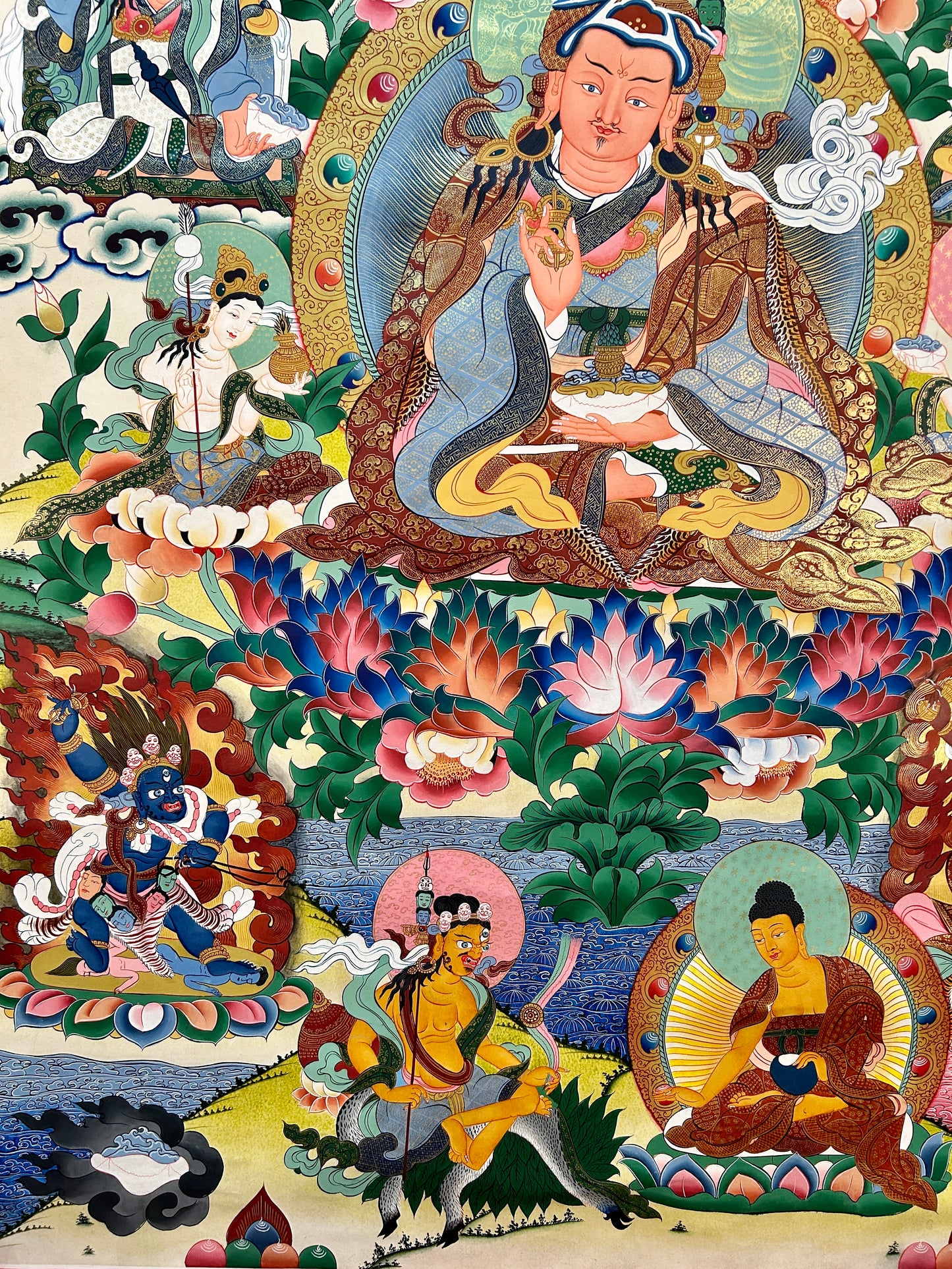莲花生大师 120x85cm