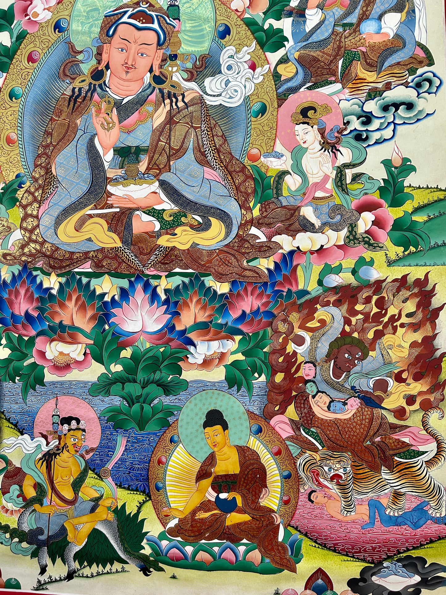 莲花生大师 120x85cm