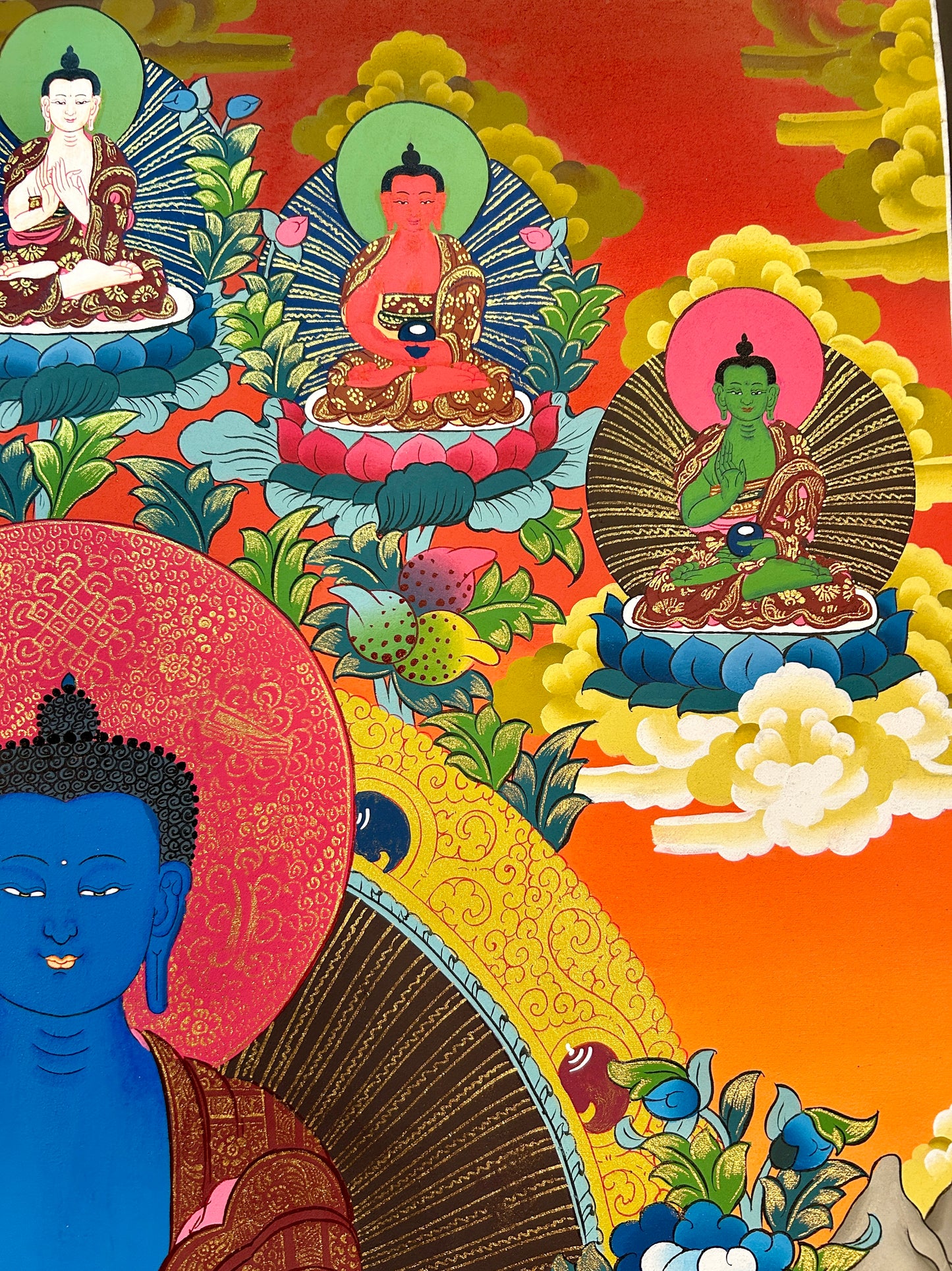 药师佛 75x50cm