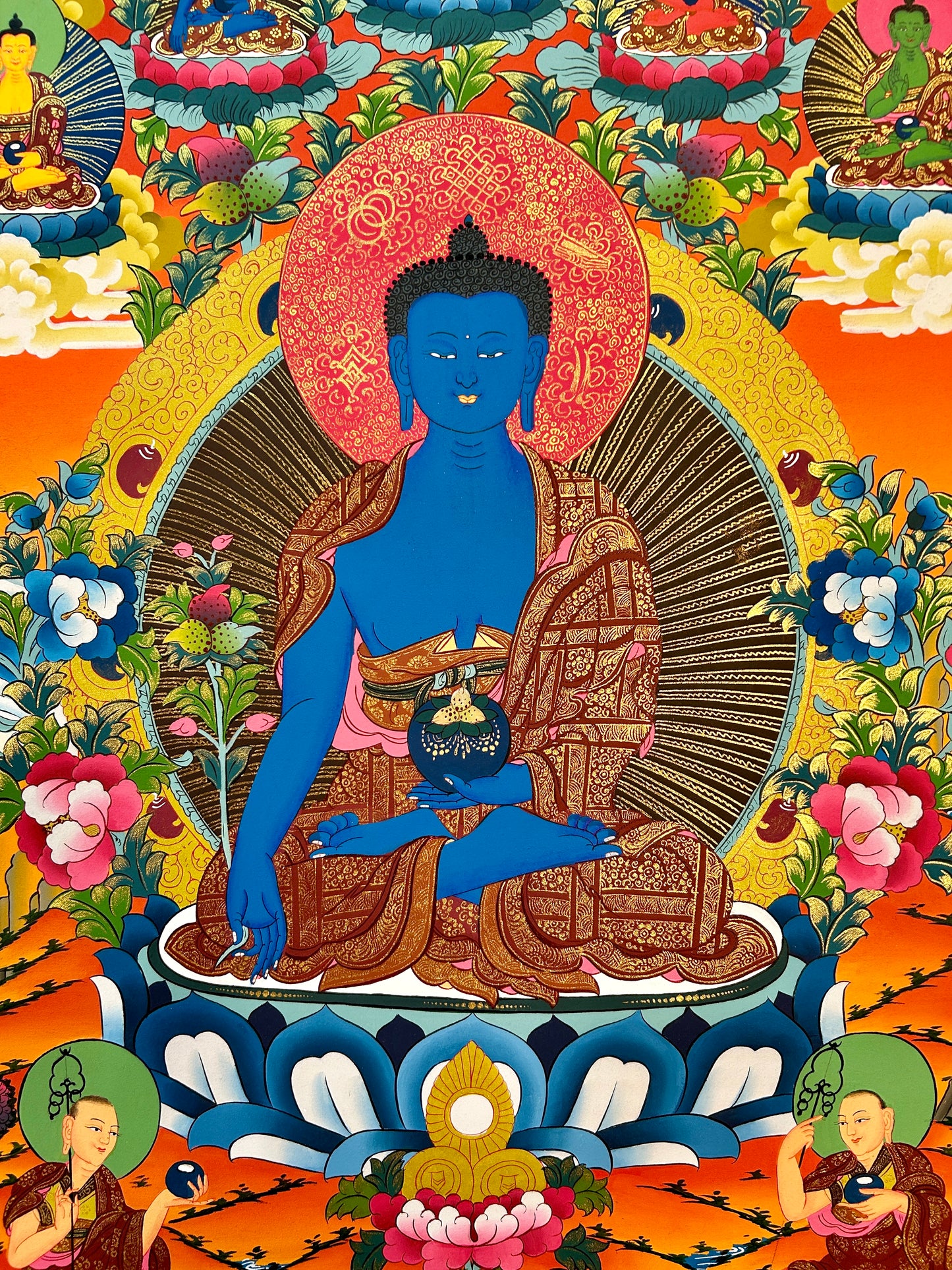 药师佛 75x50cm