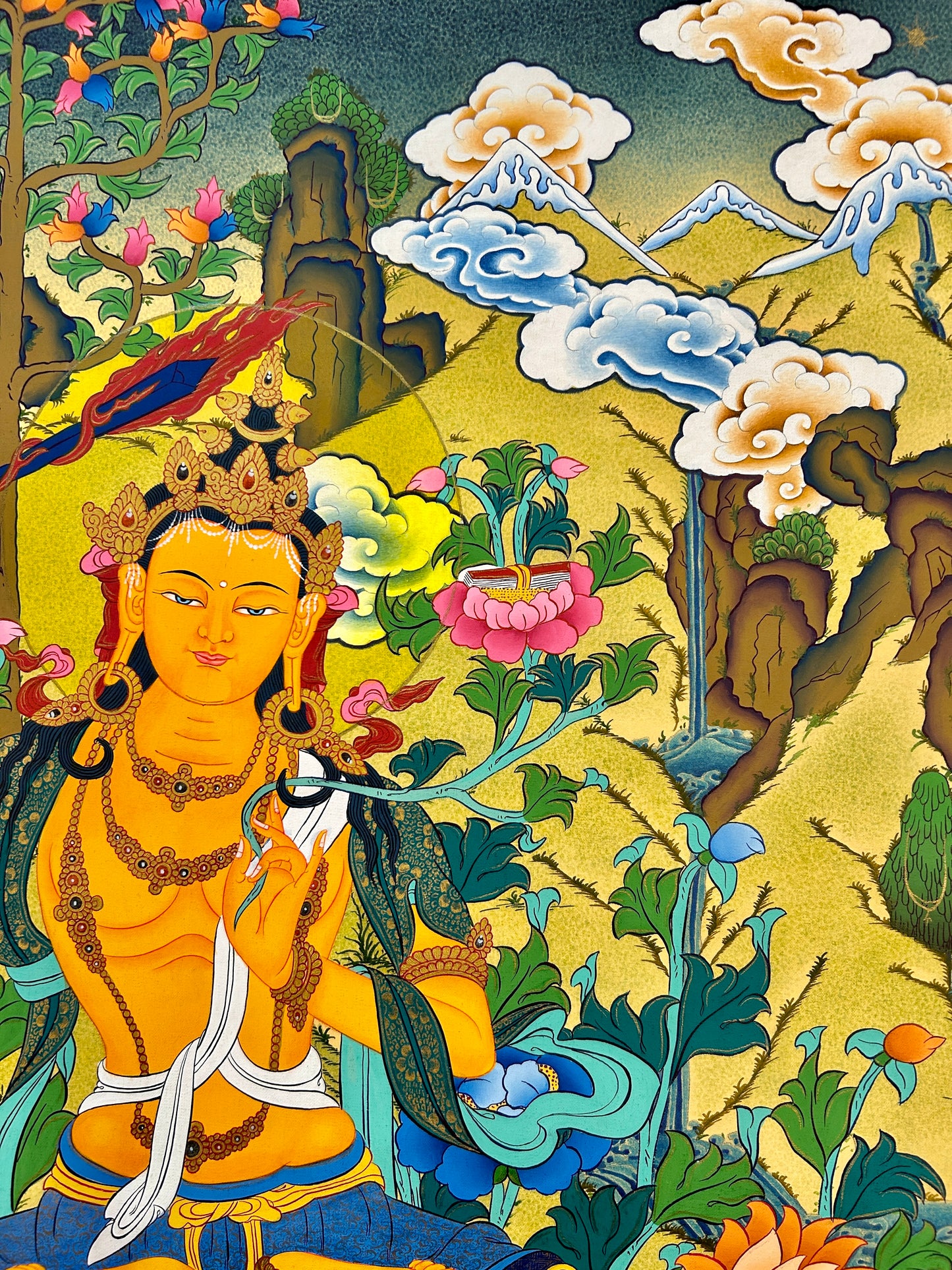 文殊菩萨 75x50cm