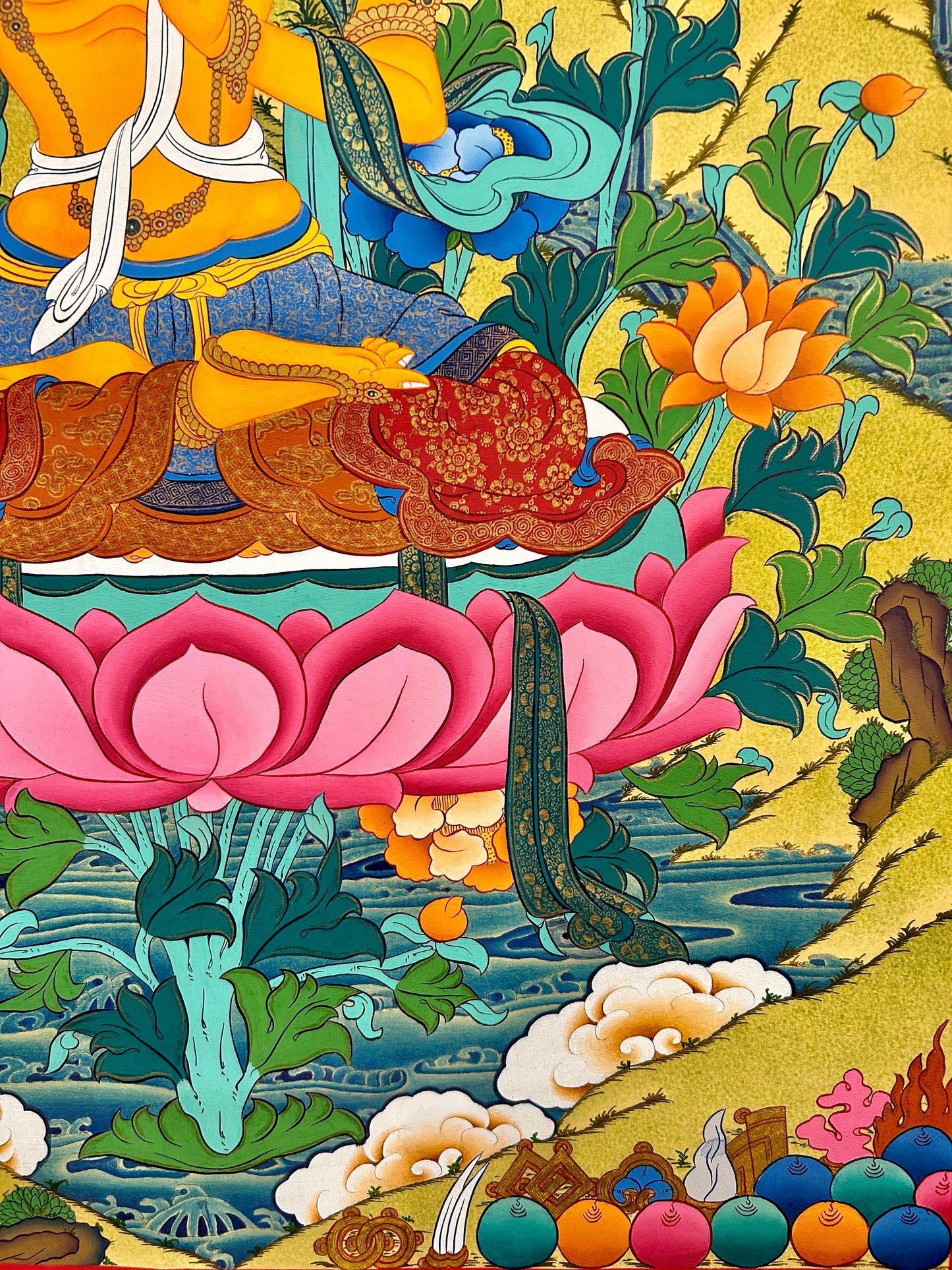 文殊菩萨 75x50cm