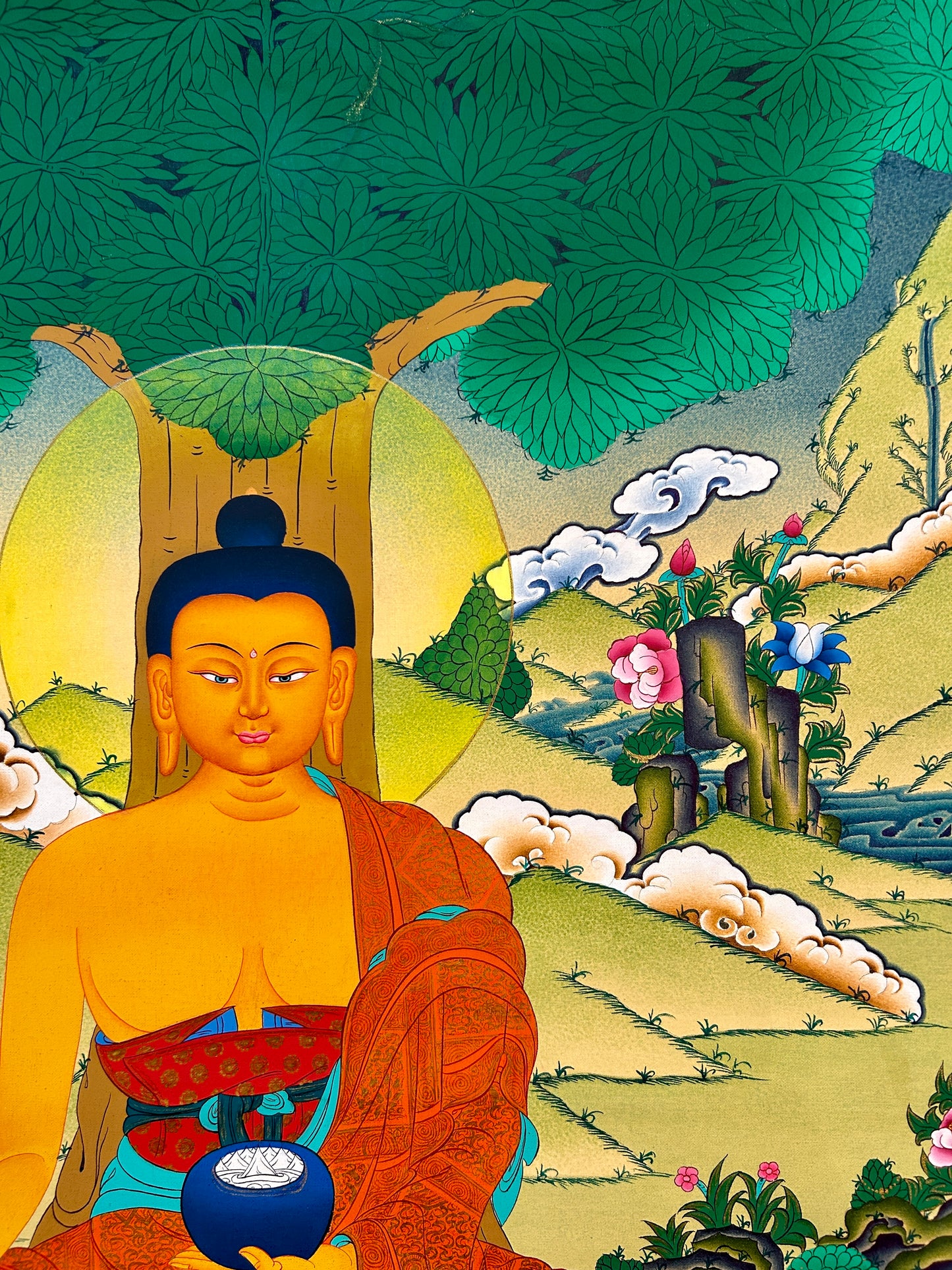 释迦牟尼佛 75x50cm