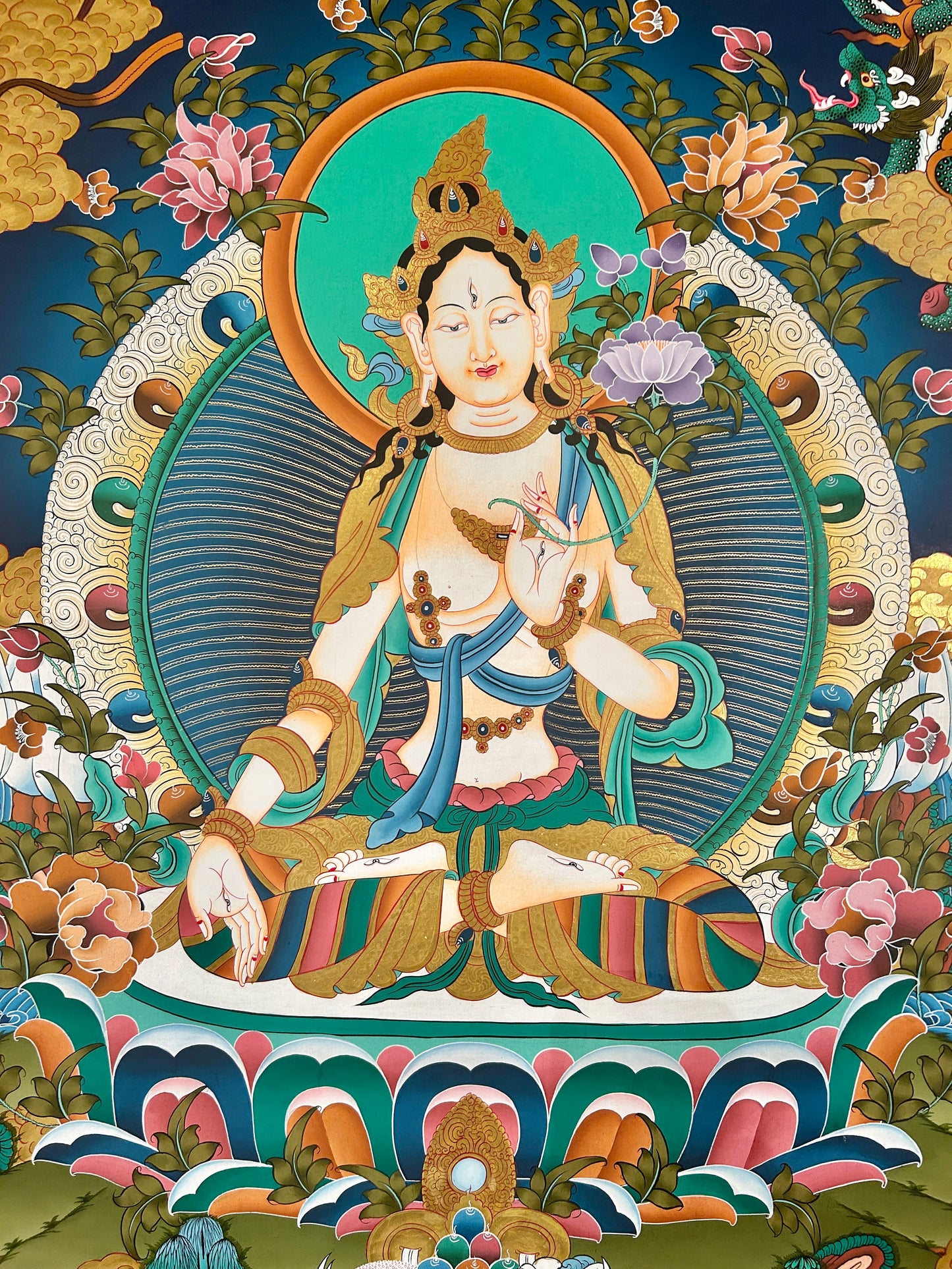 白度母 85x60cm