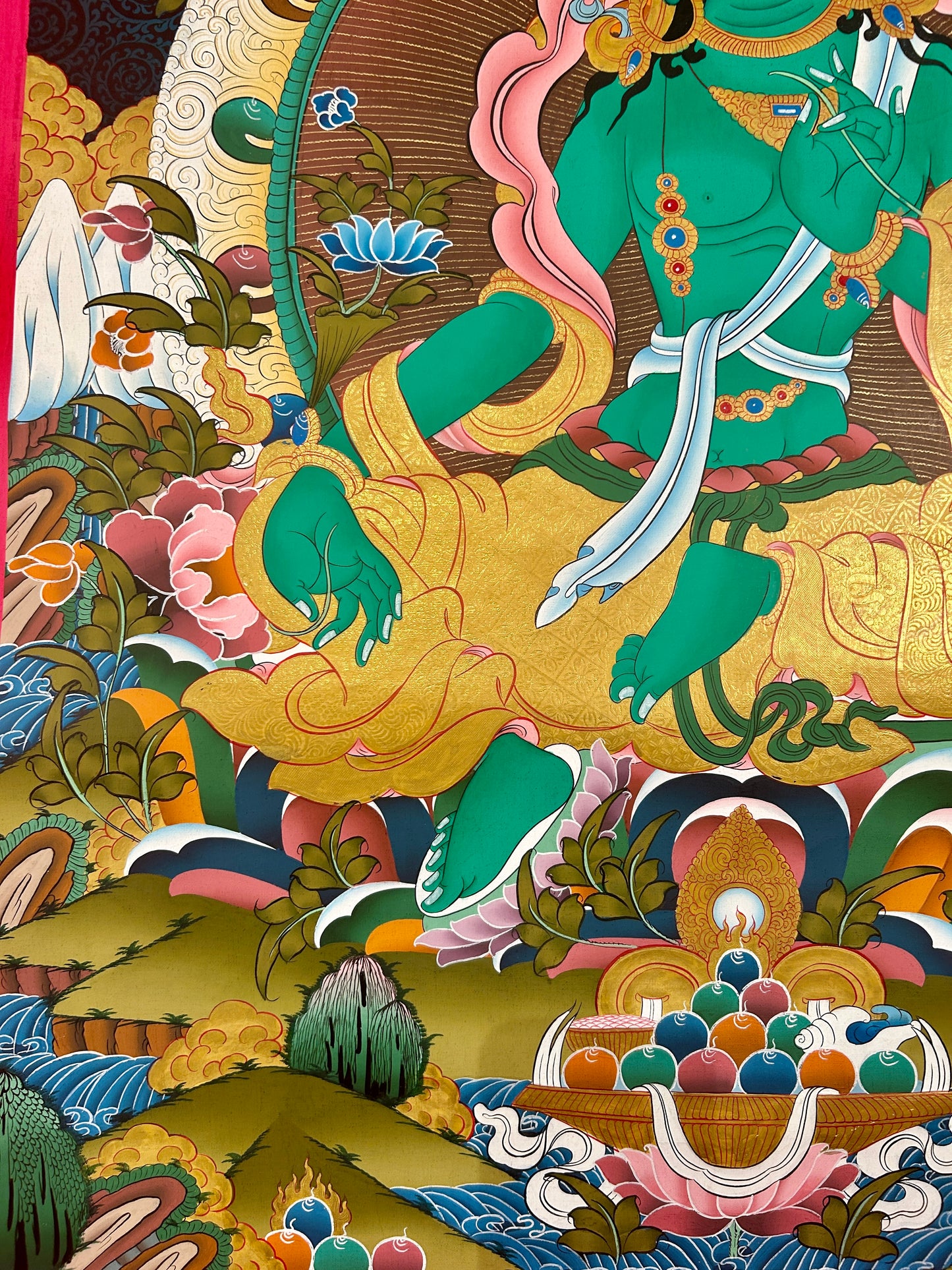 绿度母 75x50cm