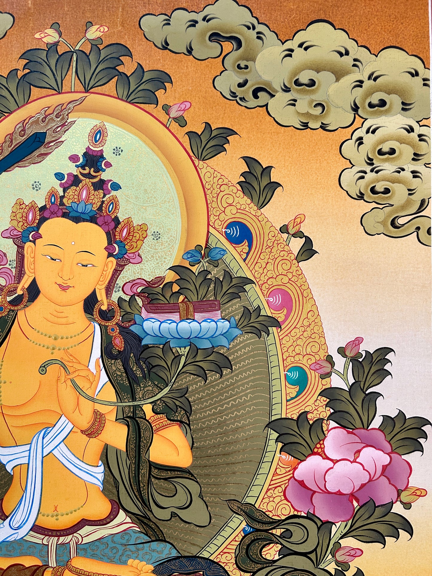 文殊菩萨 70x55cm