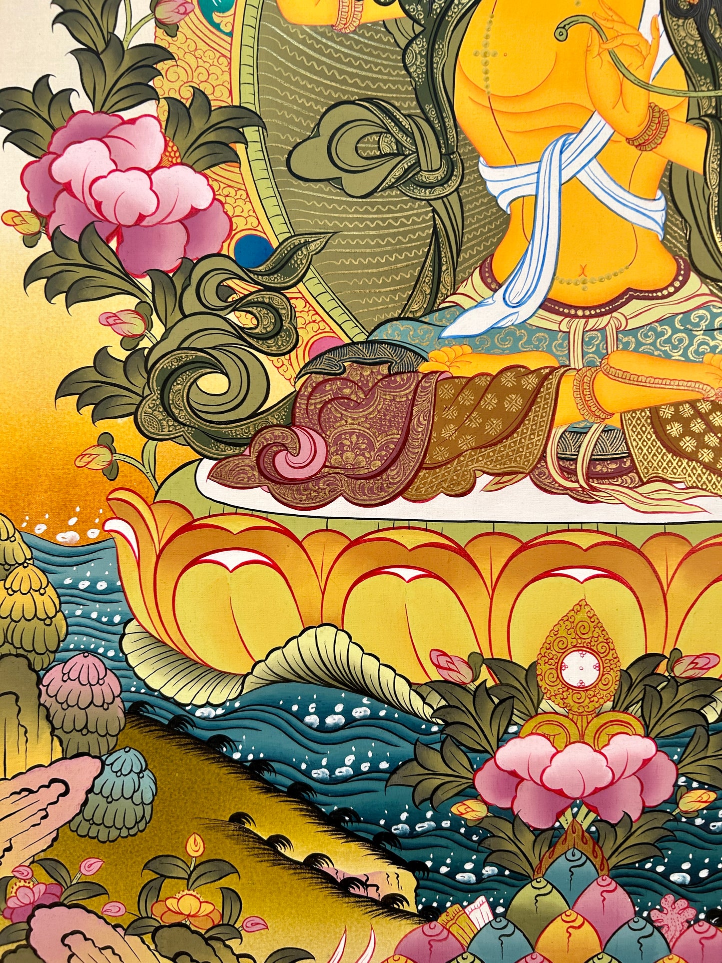 文殊菩萨 70x55cm