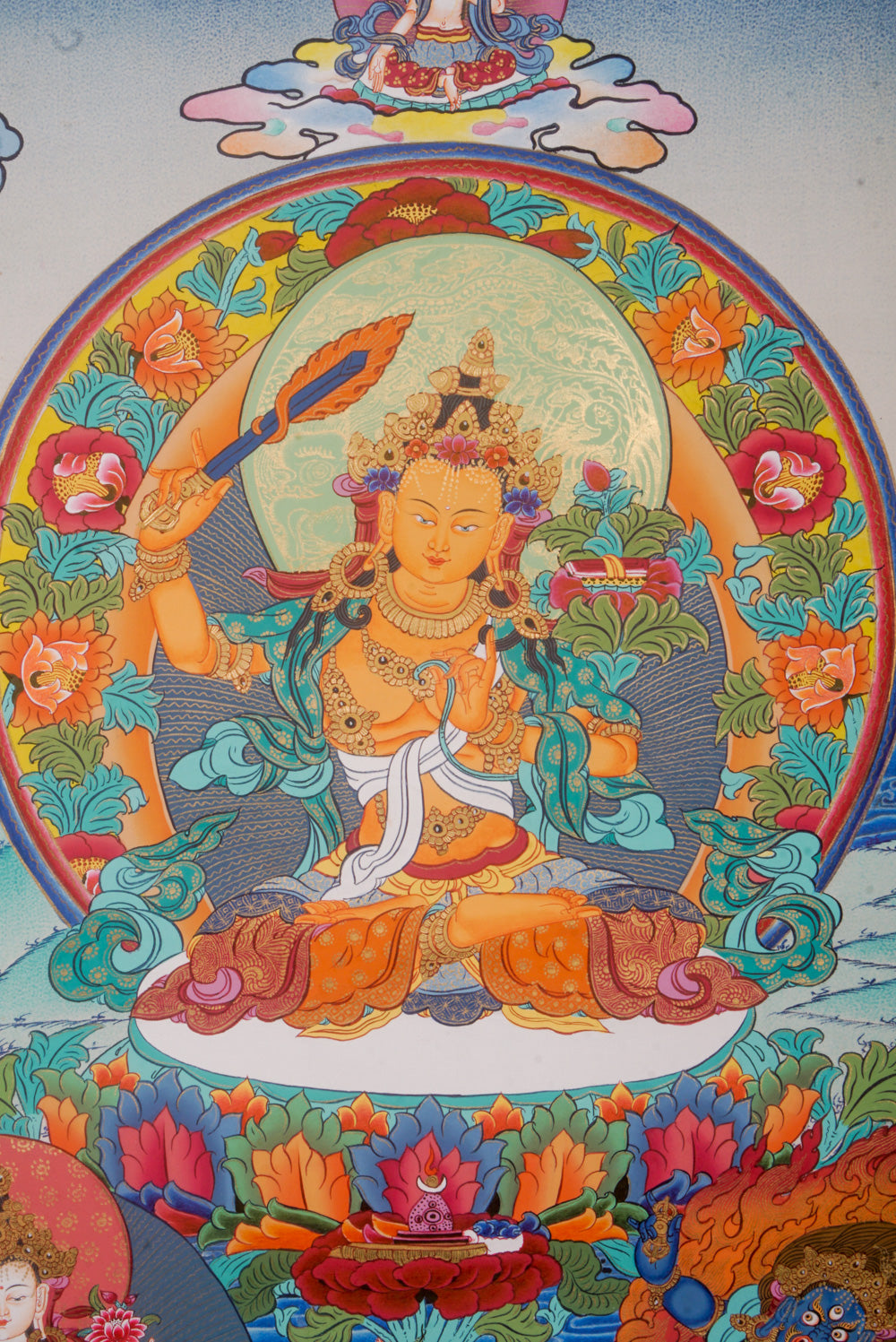 文殊菩萨 75x50cm
