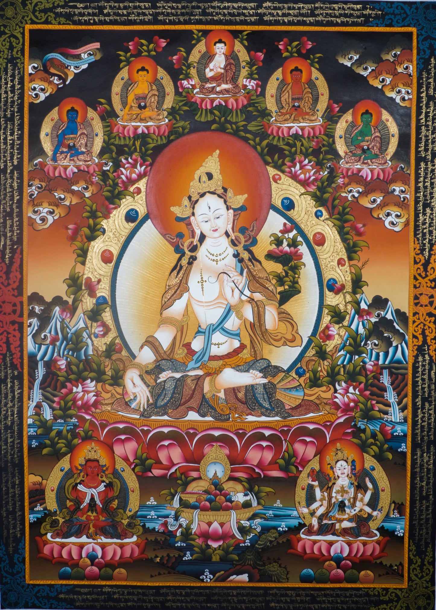 白度母 100x70cm