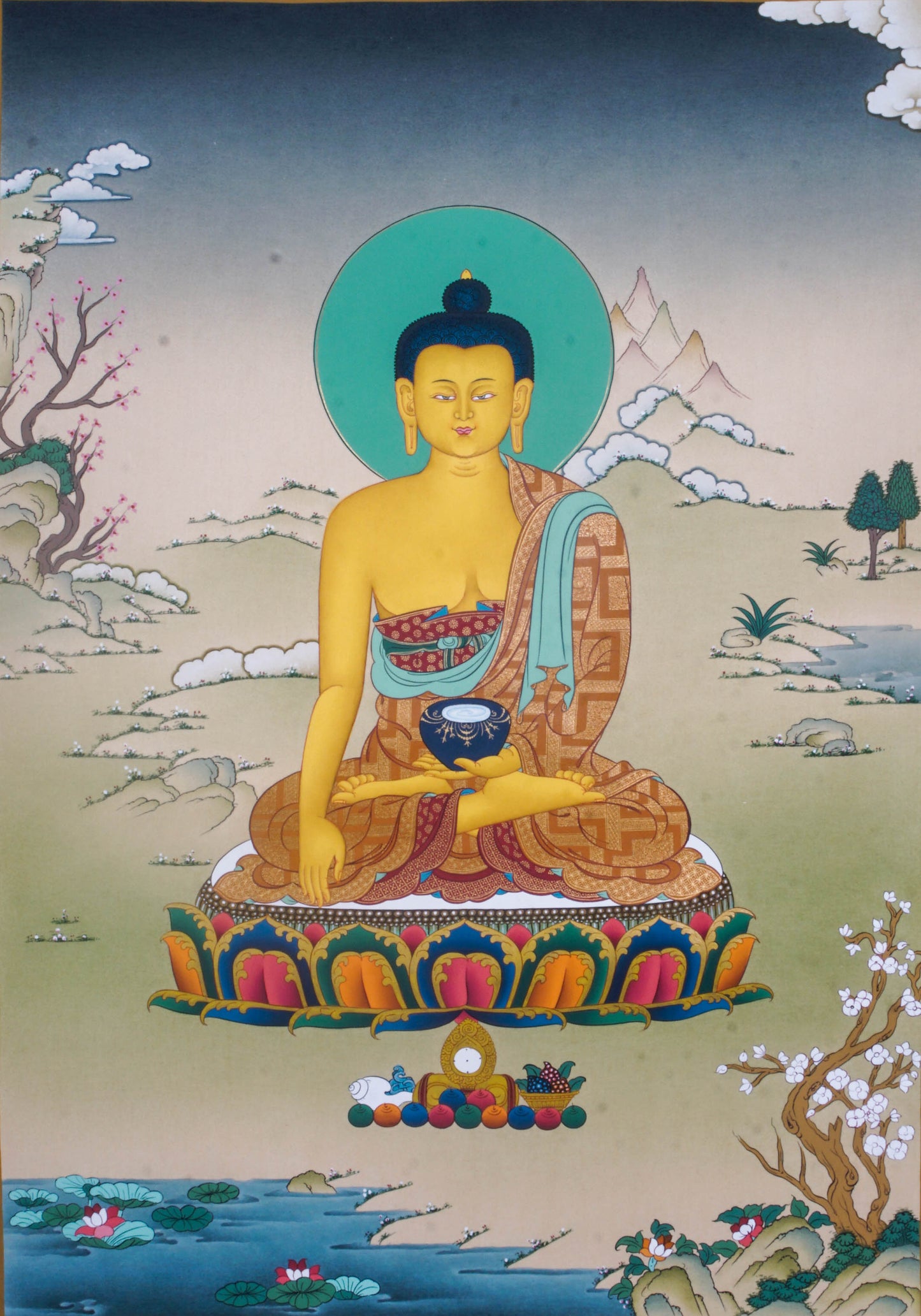 释迦牟尼佛 70x50cm