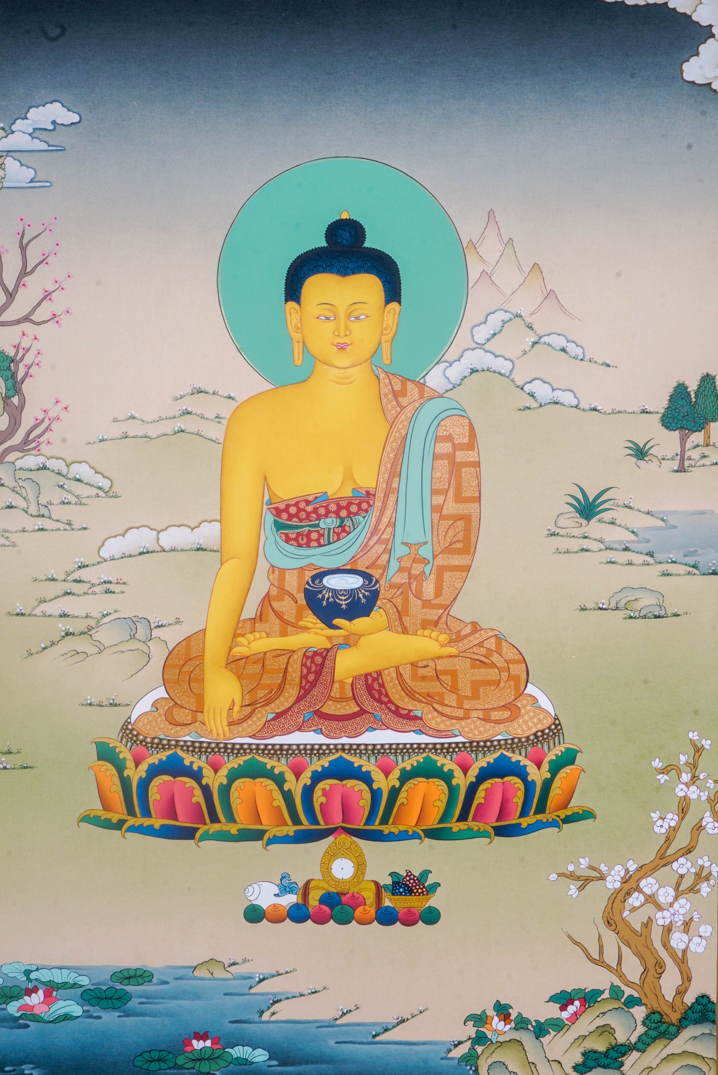 释迦牟尼佛 70x50cm