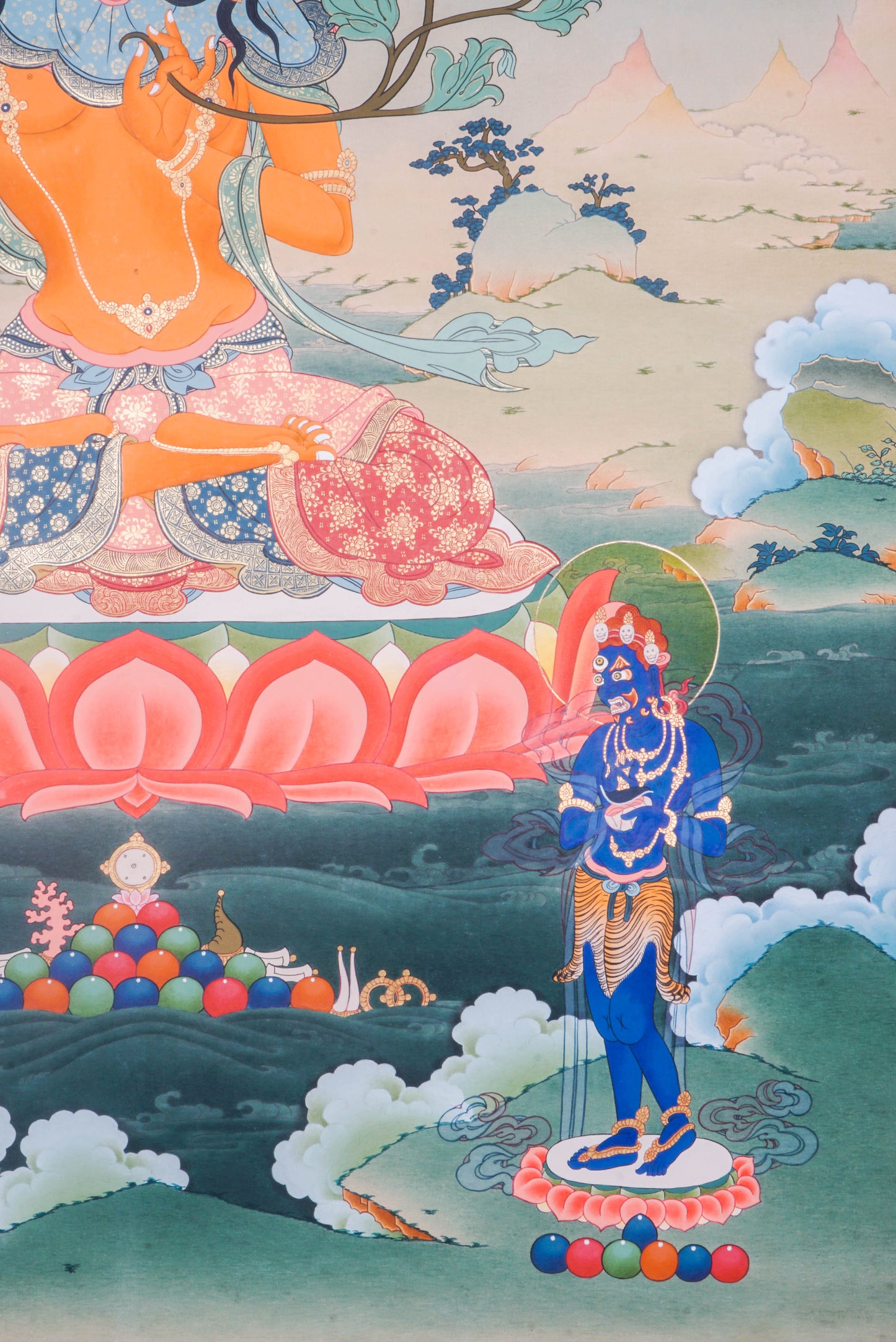 文殊菩萨 90x65cm