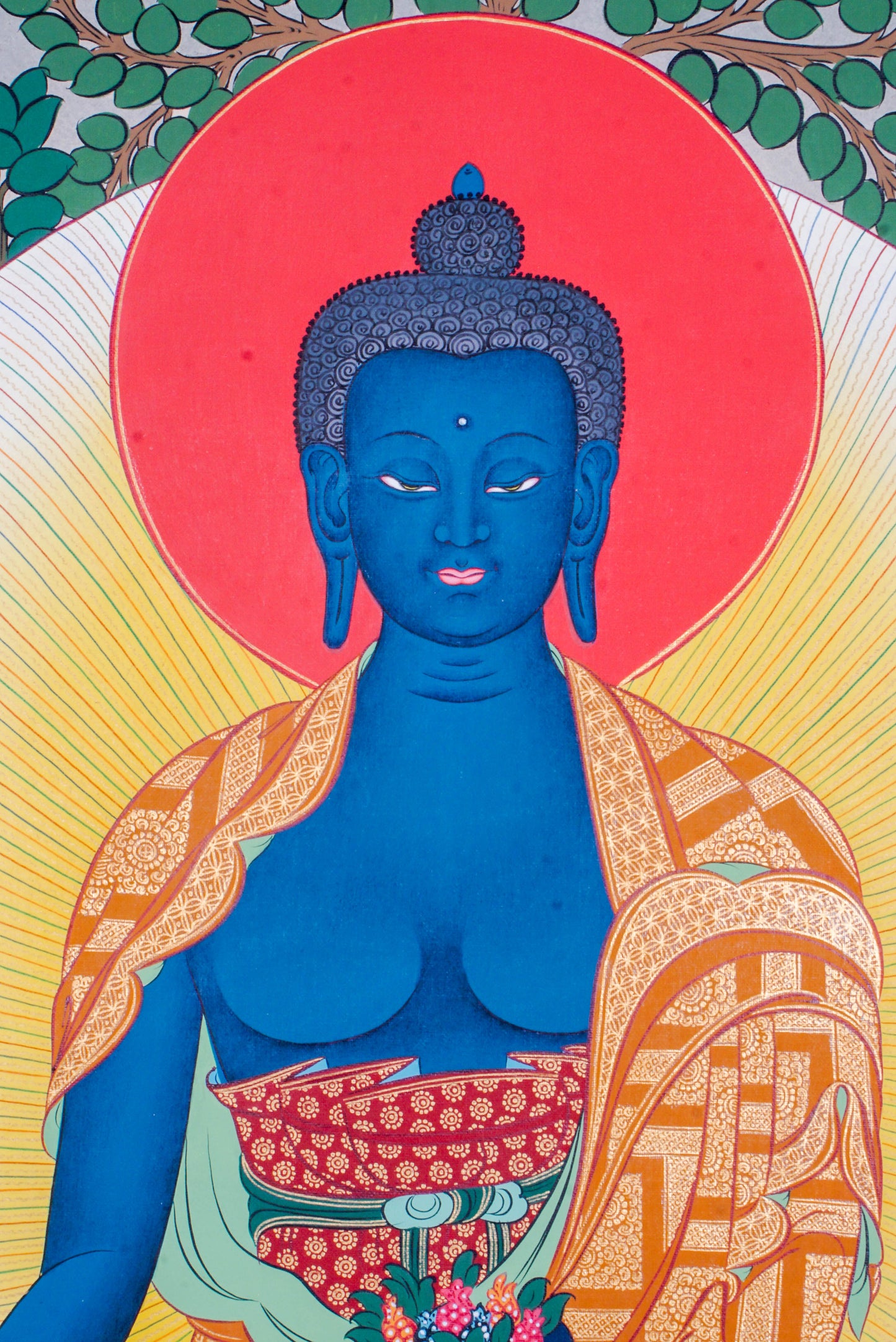 药师佛 75x50cm