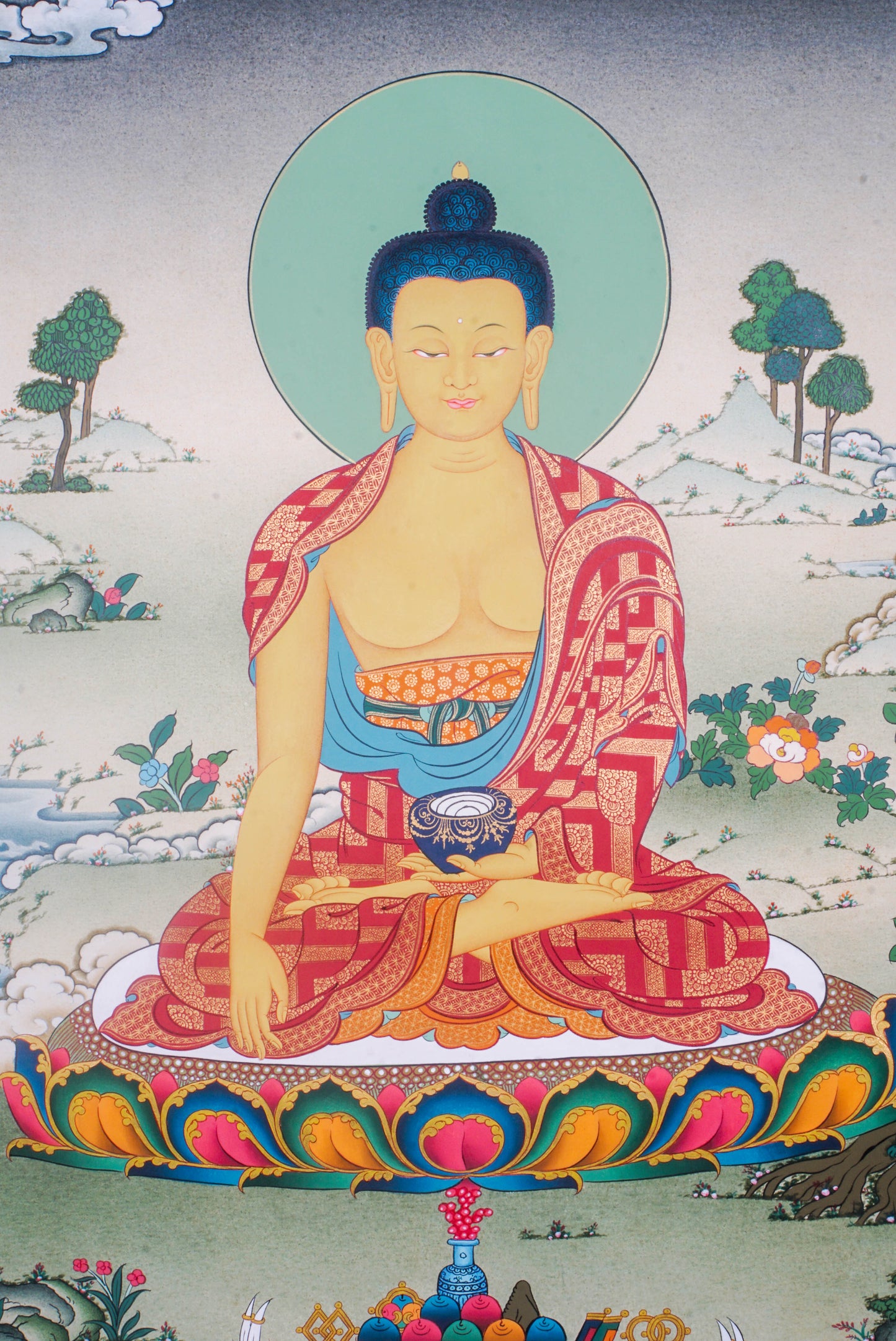 释迦牟尼佛 75x50cm