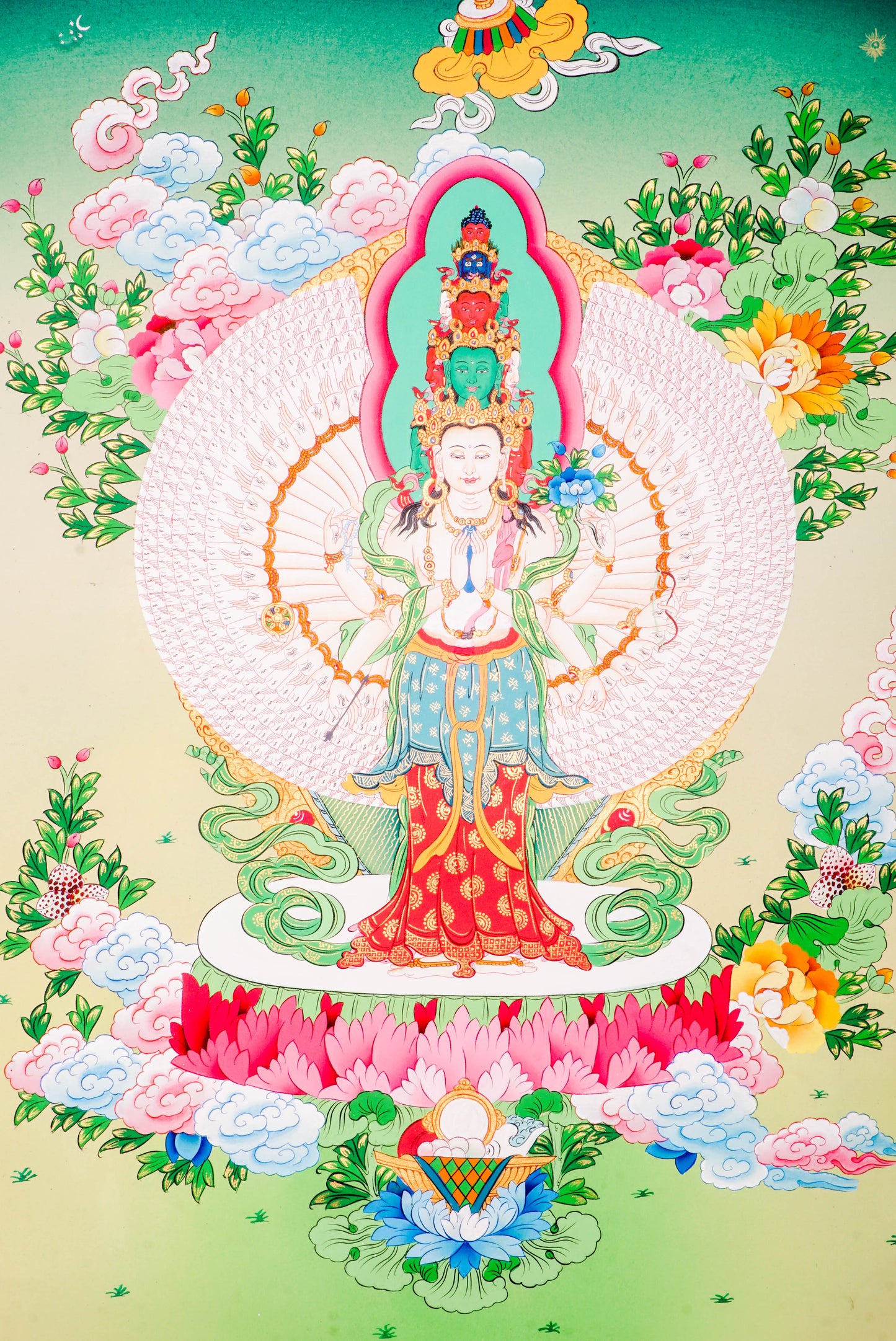 千手观音 60x45cm