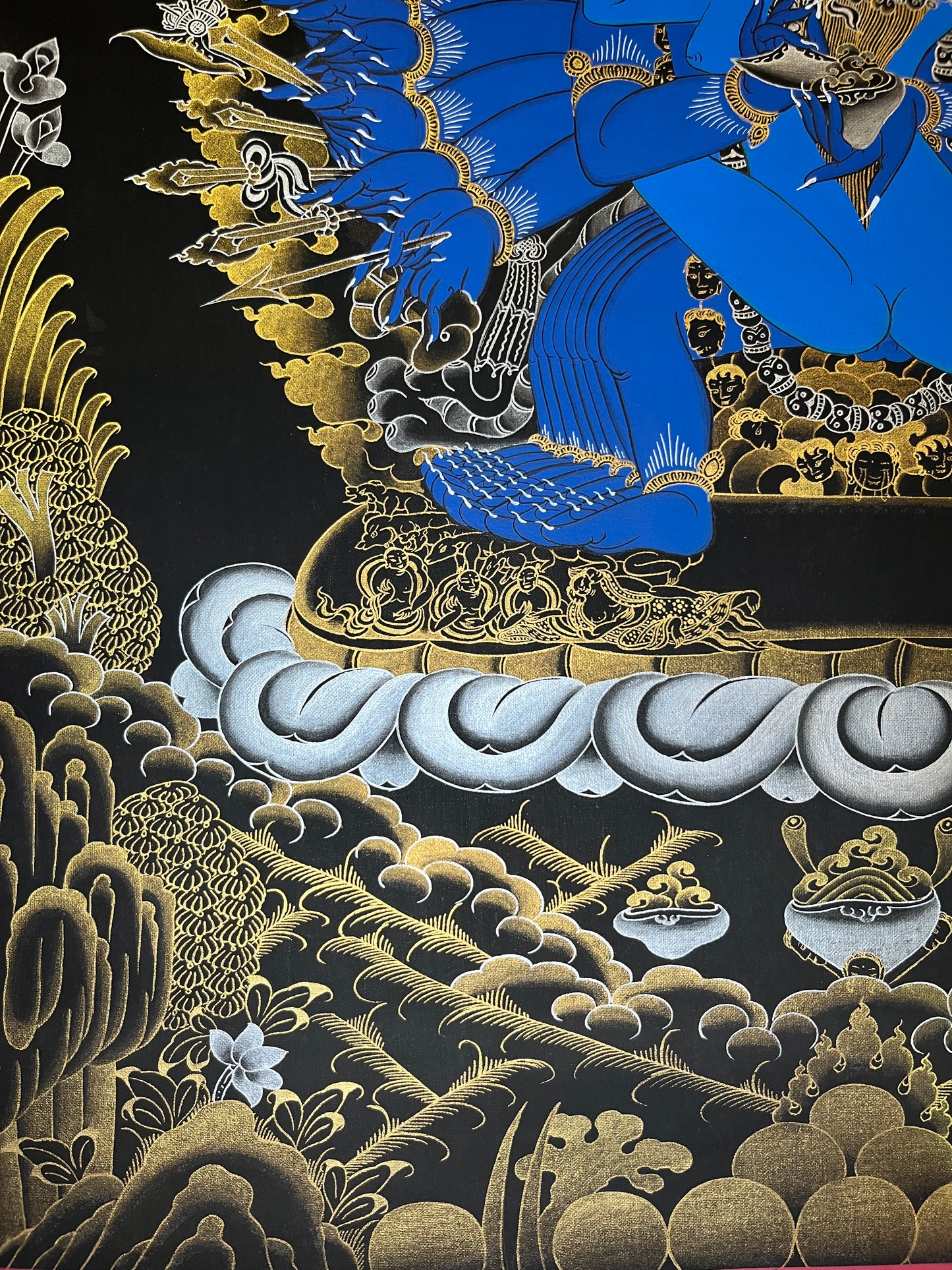 大威德金刚 60x45cm