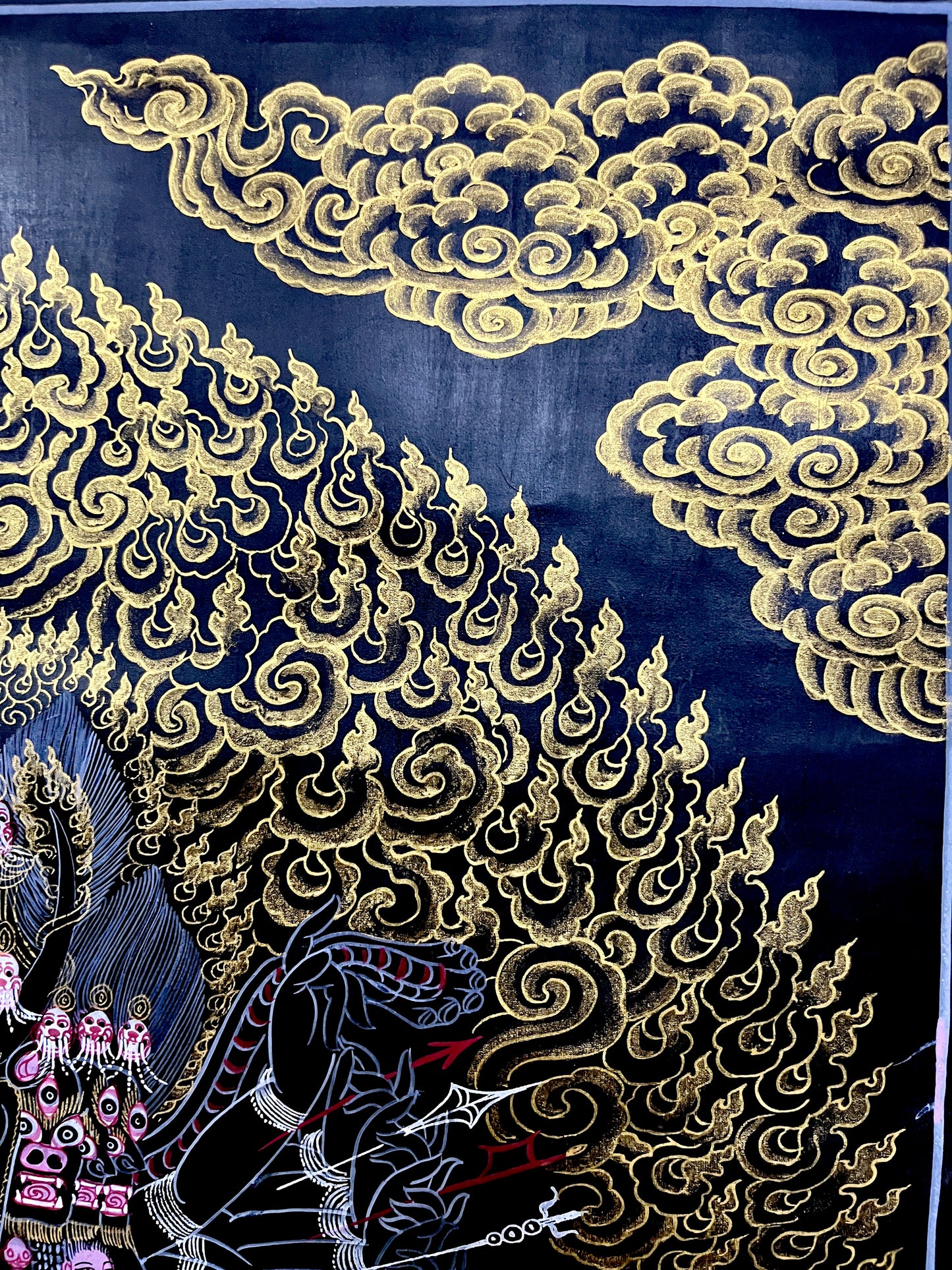 大威德金刚 100x75cm