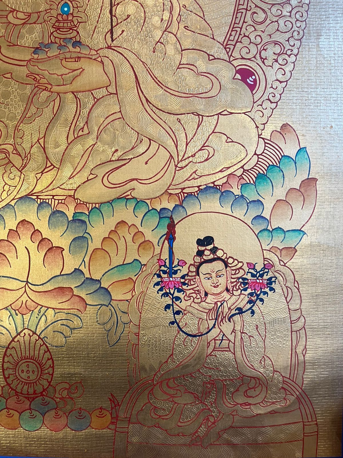 莲花生大师 60x45cm